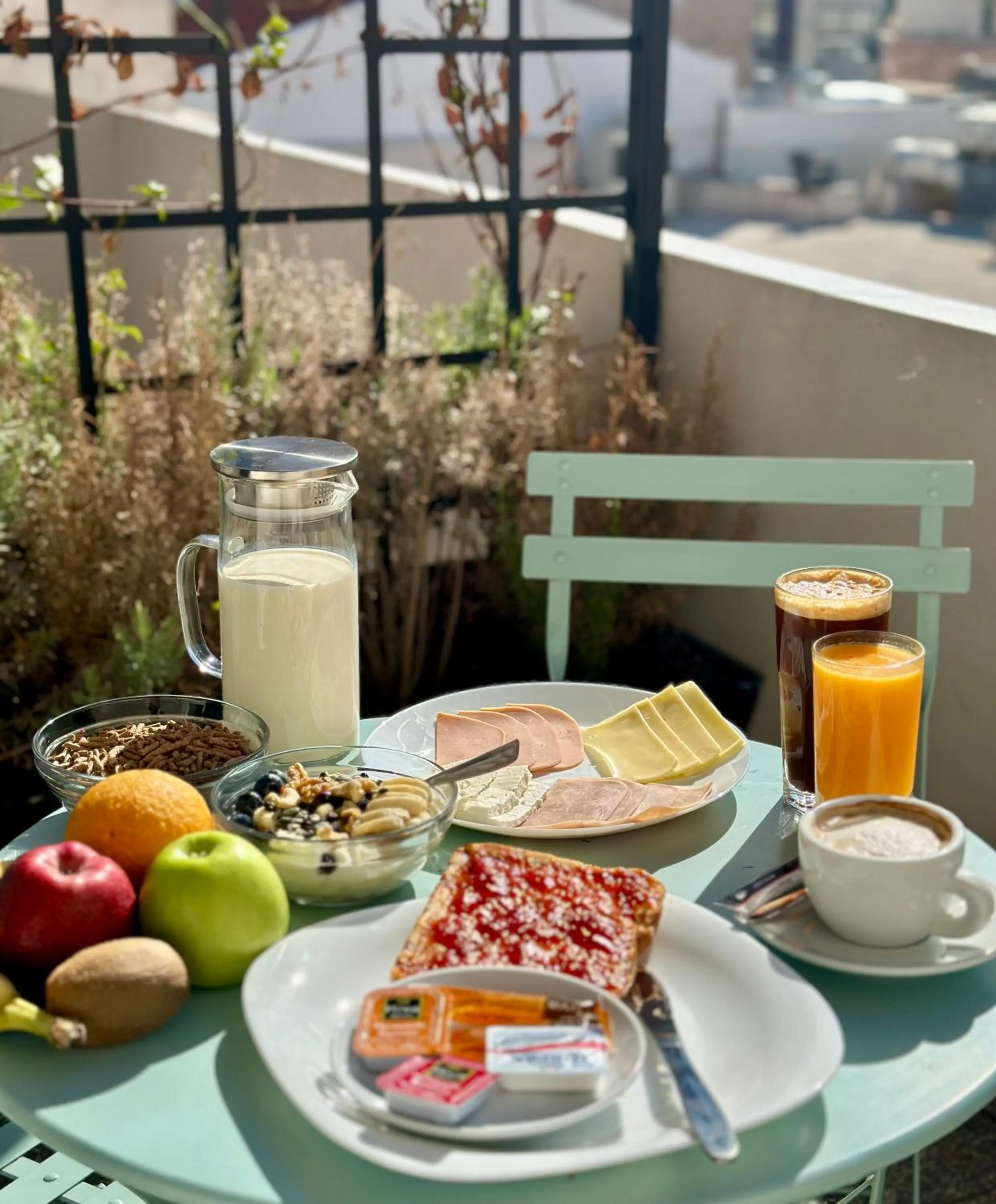 Breakfast in Belle Athenes - Luxury Rooms at Monastiraki Railway Station