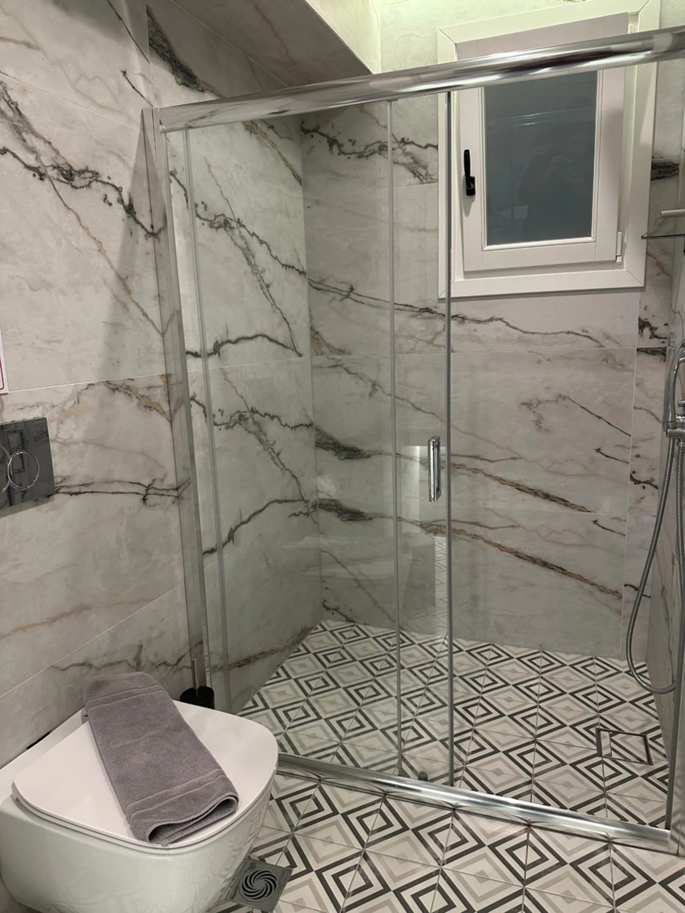 Bathroom in Belle Athenes - Luxury Rooms at Monastiraki Railway Station