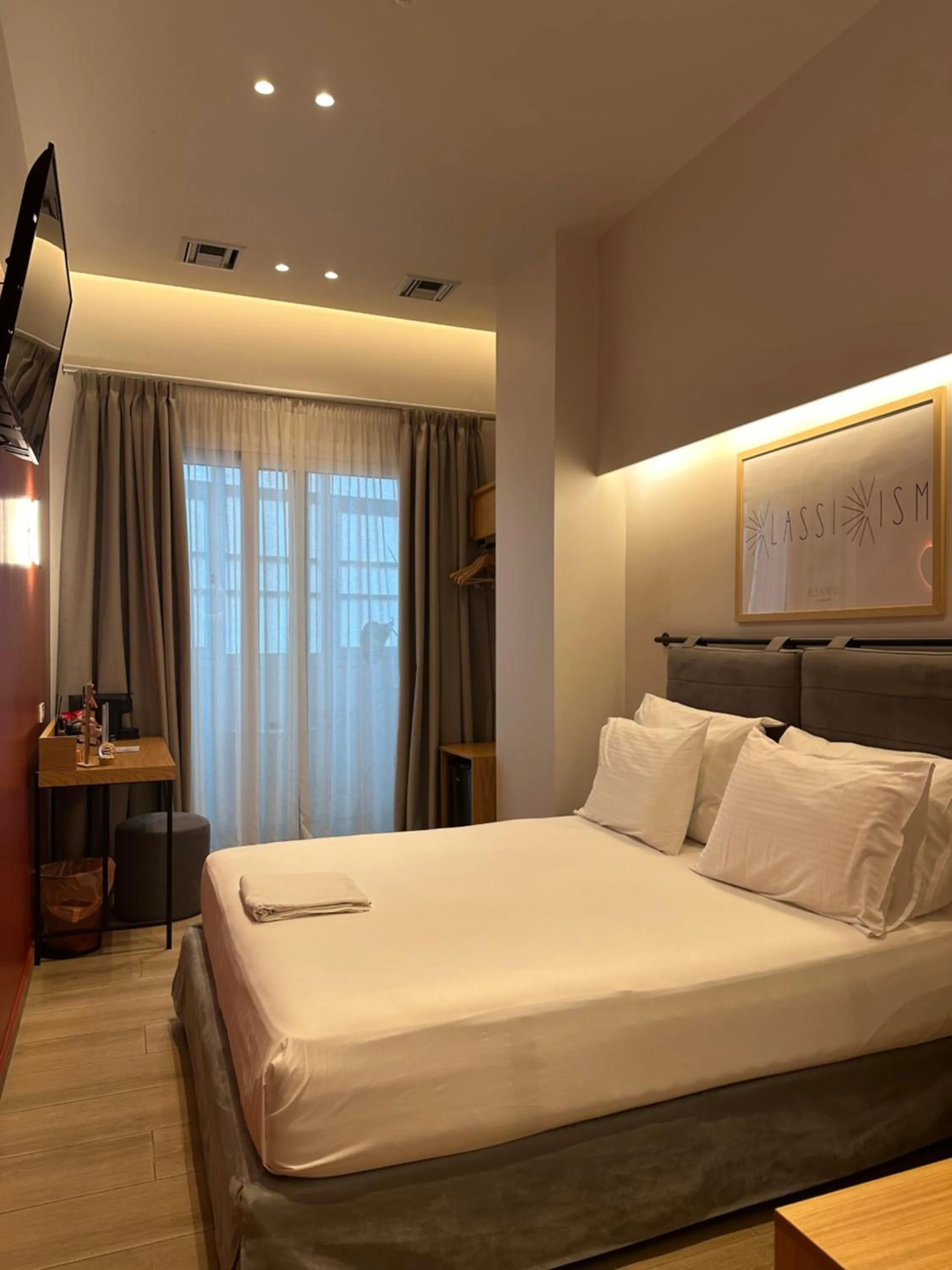 Bedroom, Bed in Belle Athenes - Luxury Rooms at Monastiraki Railway Station
