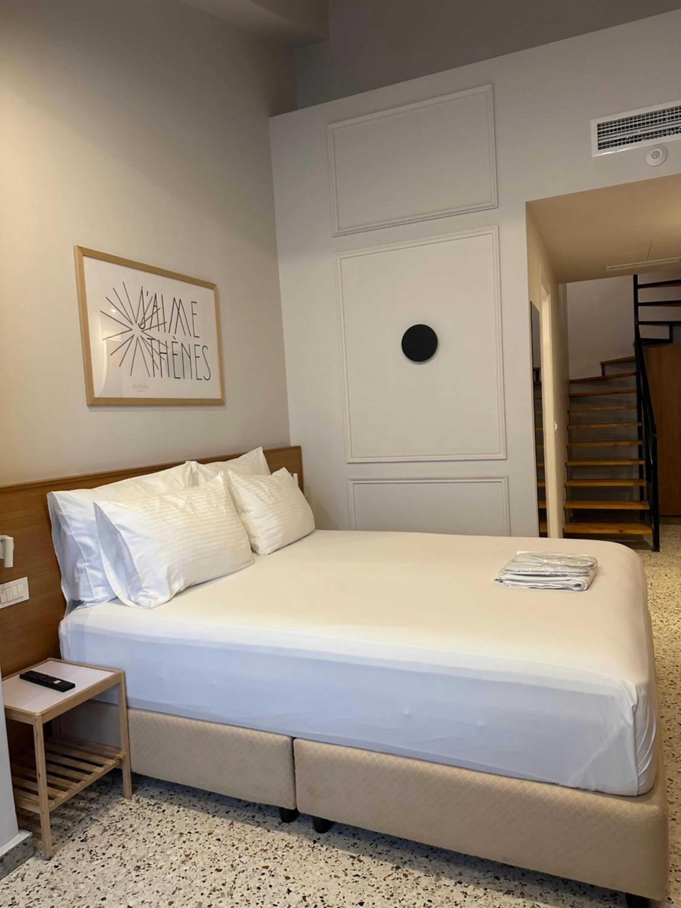 Bedroom, Bed in Belle Athenes - Luxury Rooms at Monastiraki Railway Station