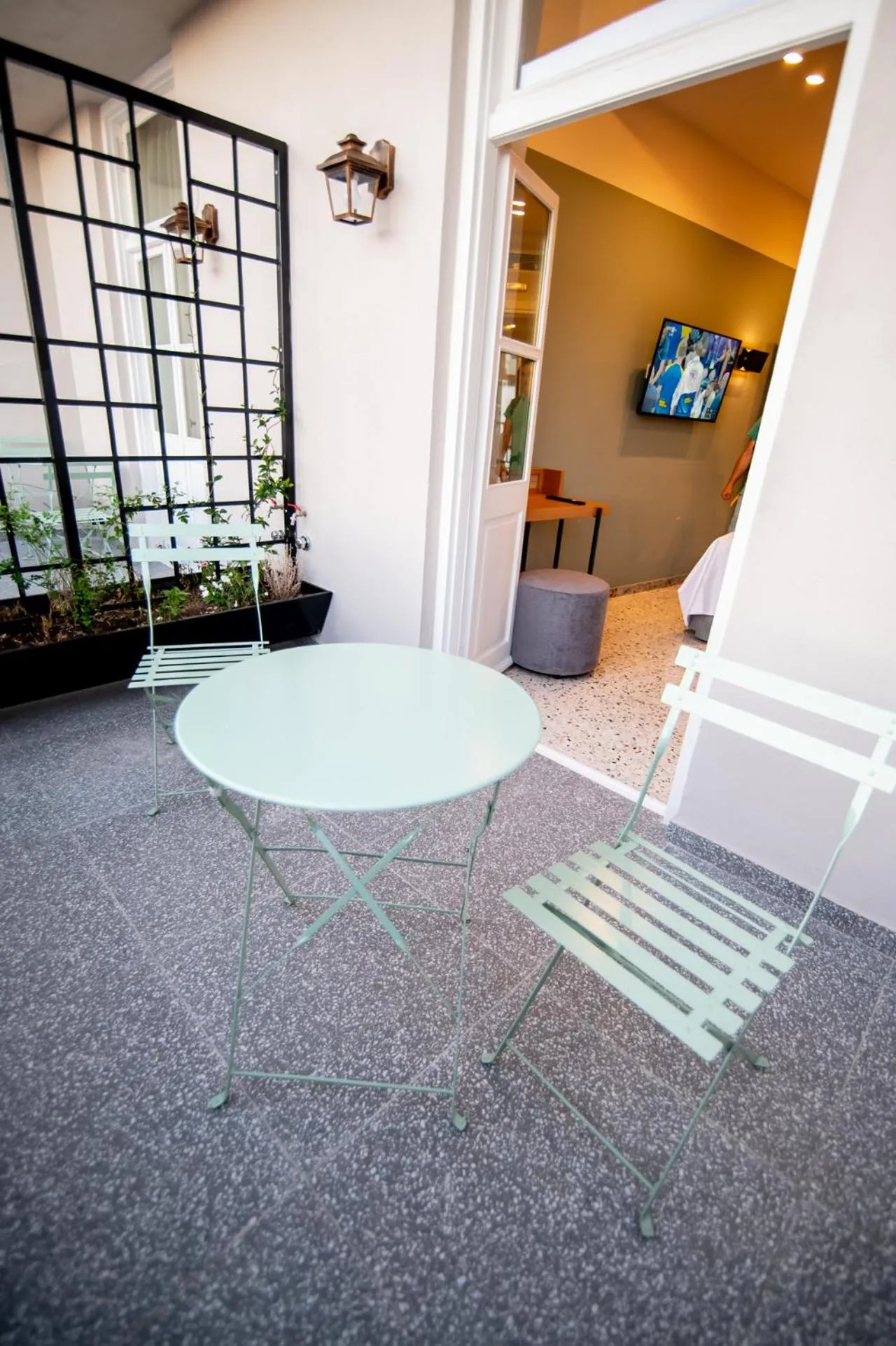 Balcony/Terrace in Belle Athenes - Luxury Rooms at Monastiraki Railway Station