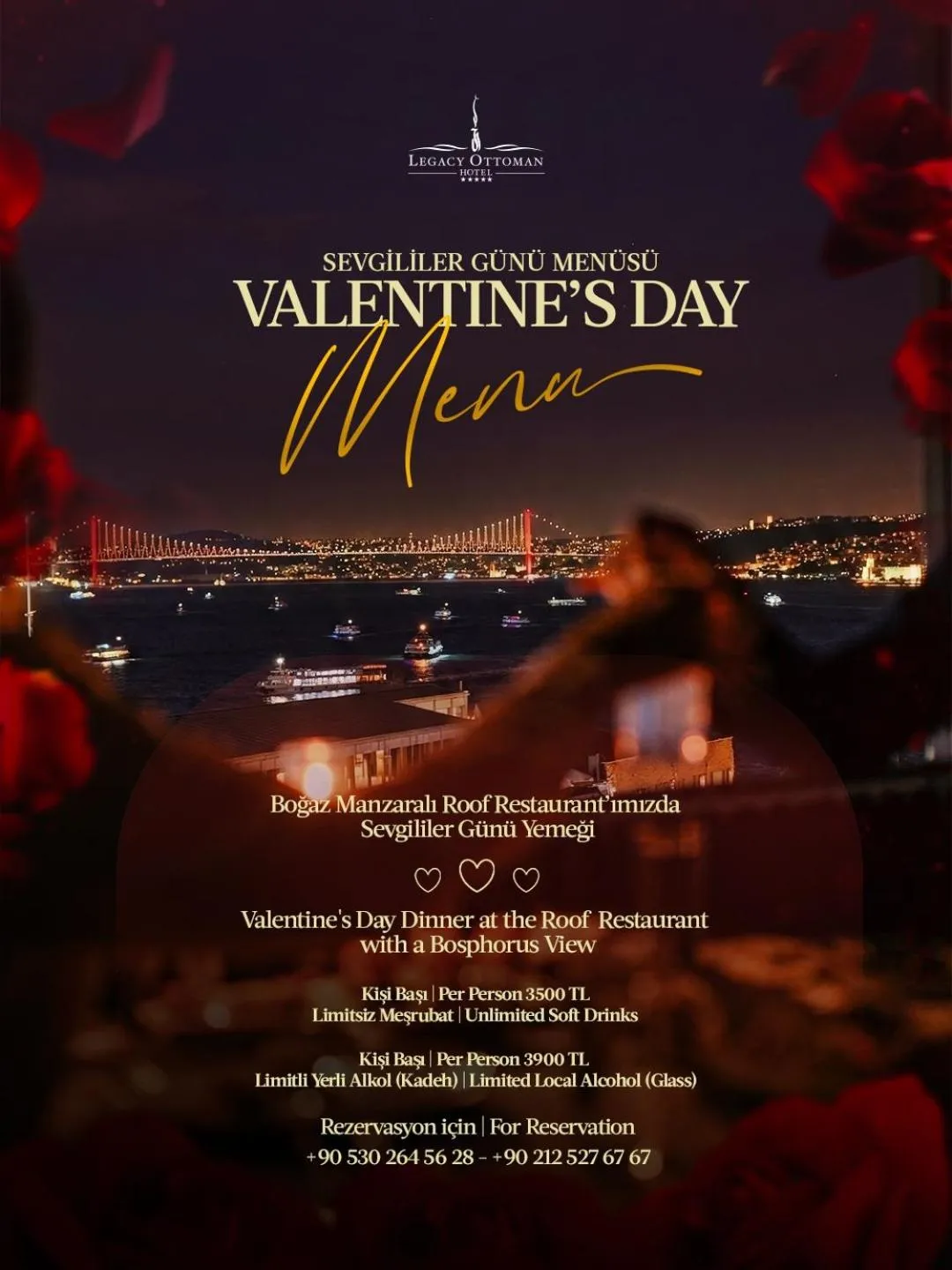 Restaurant/places to eat in Legacy Ottoman Hotel Istanbul Old City