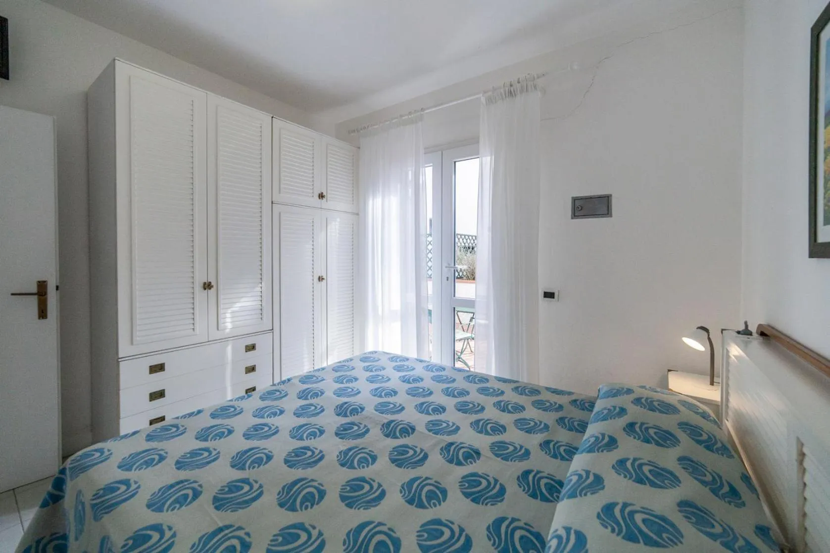 Patio, Bed in Hotel Valle Verde