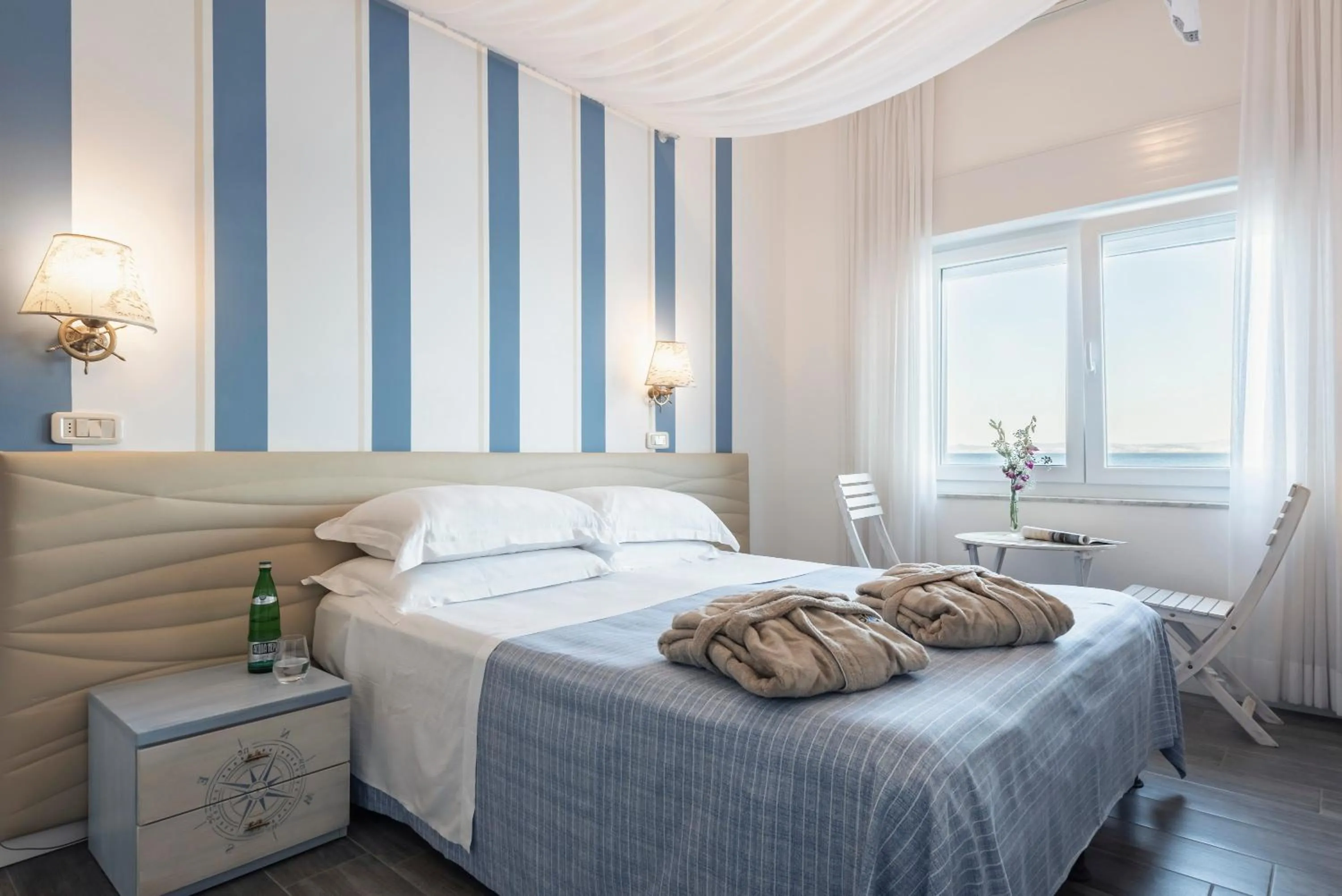 Bed in Hotel La Caletta