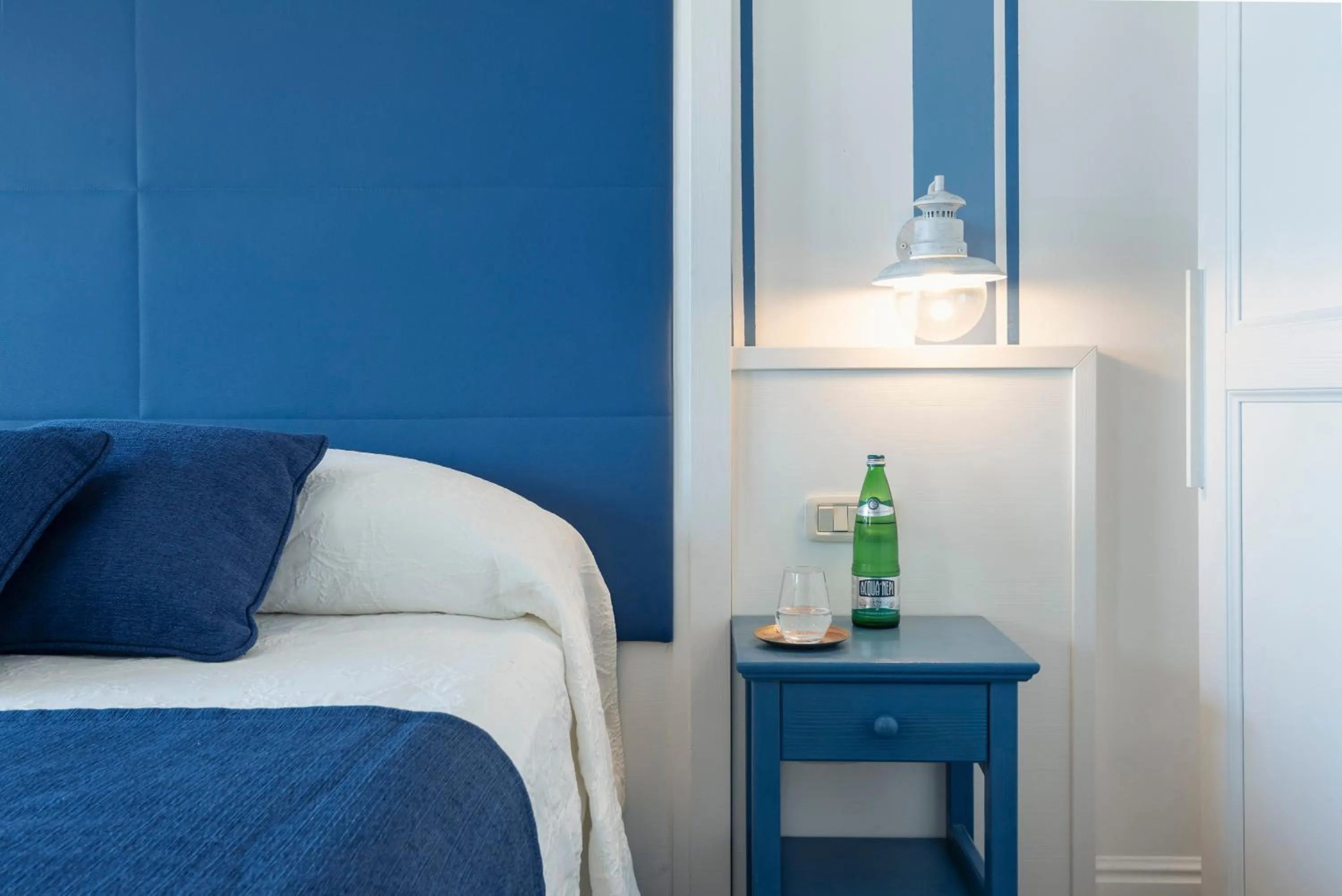 Bed in Hotel La Caletta