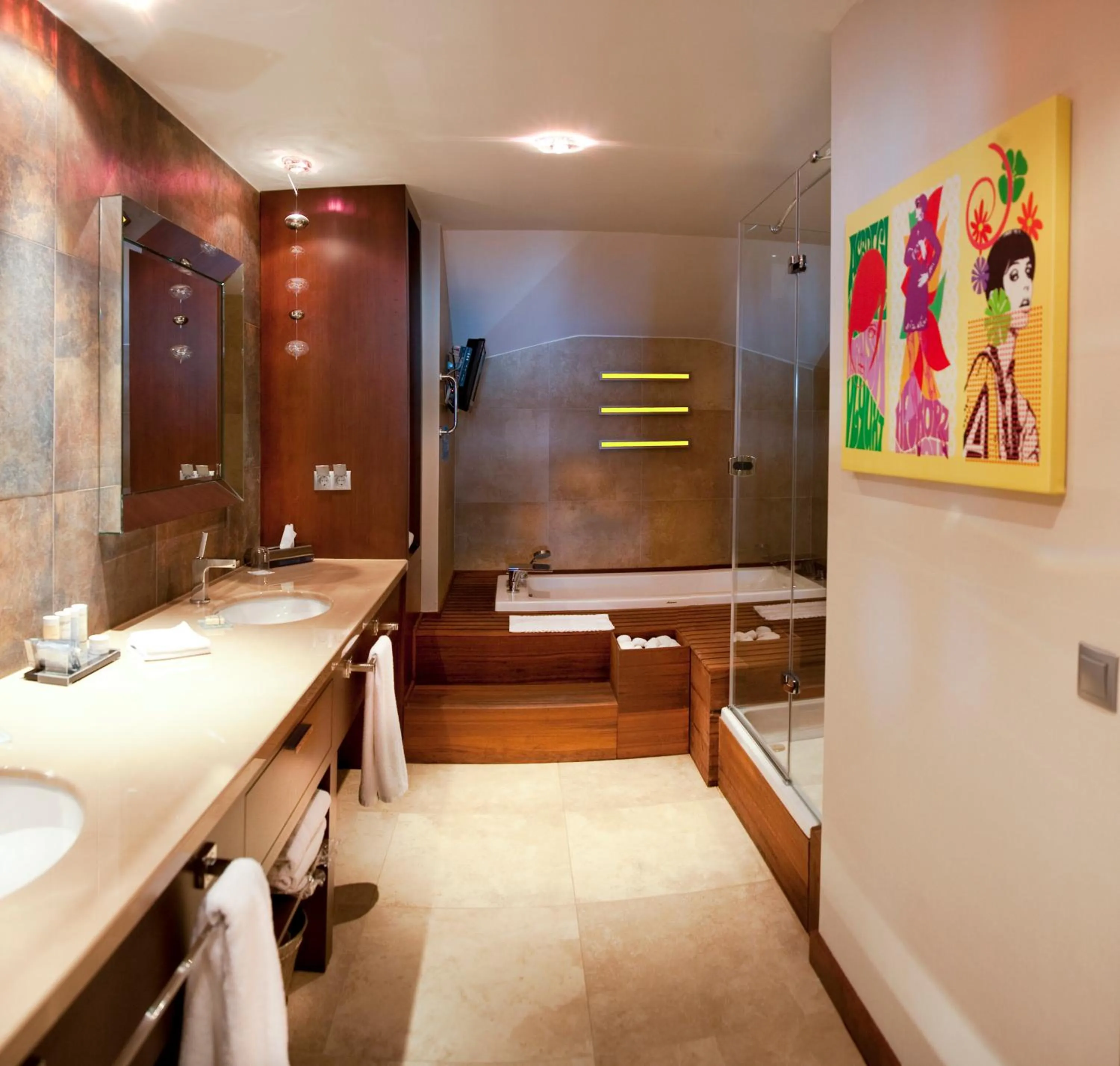 Shower in Radisson Blu Bosphorus Hotel