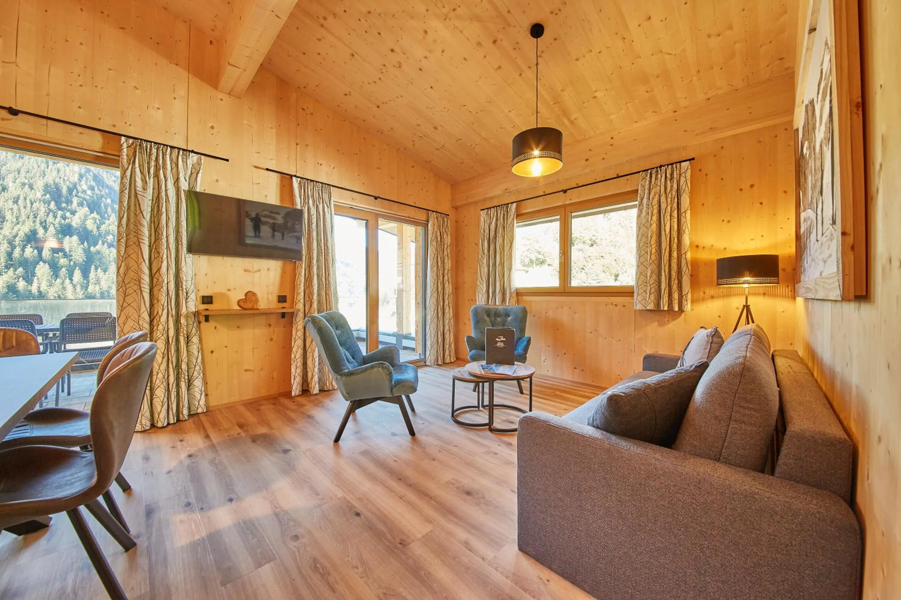 Living room in AlpenParks Chalet & Apartment Steve Lodge Viehhofen