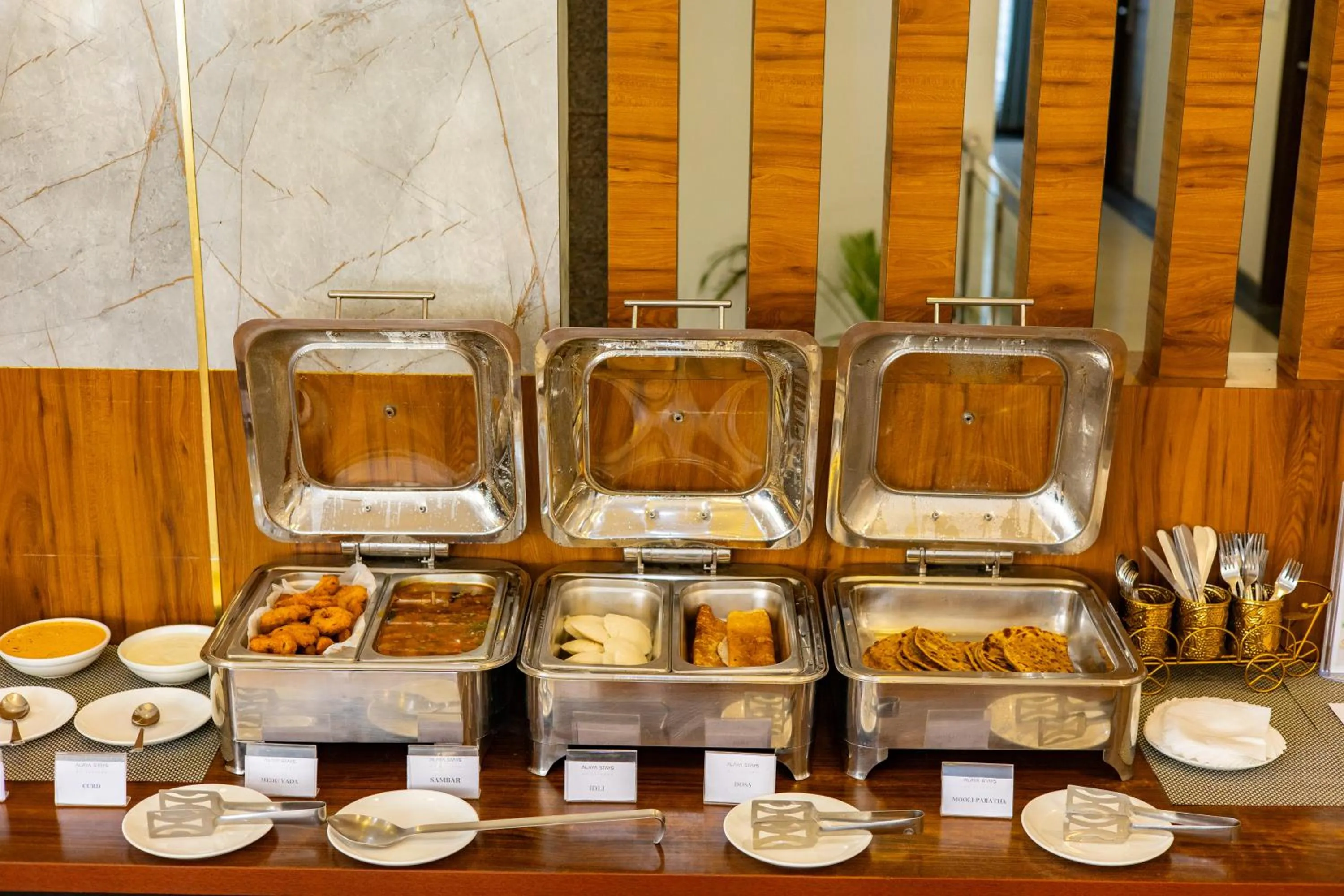 Buffet breakfast in Bangalore Times by Alaya Stays