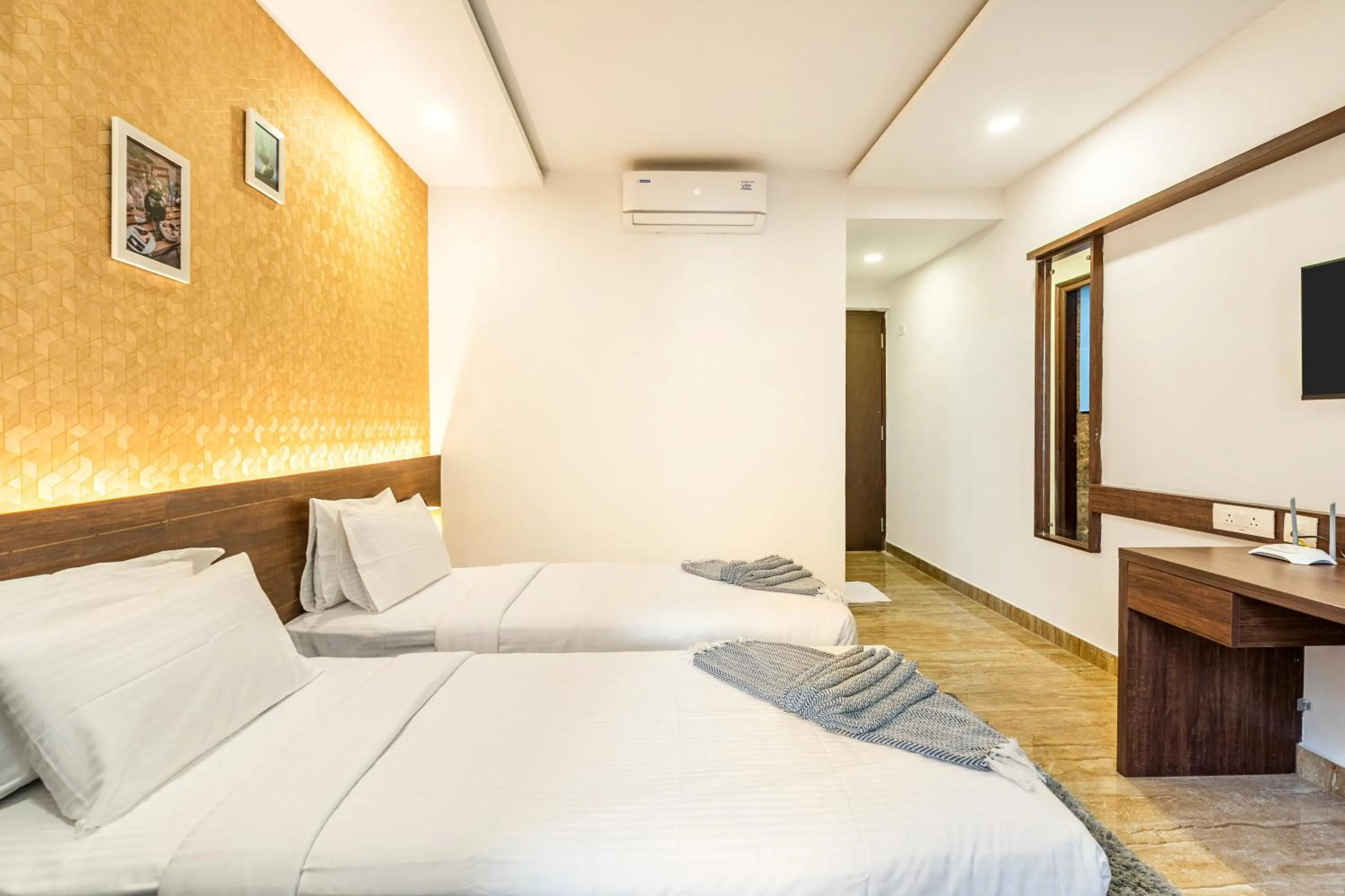 Bedroom, Bed in Bangalore Times by Alaya Stays