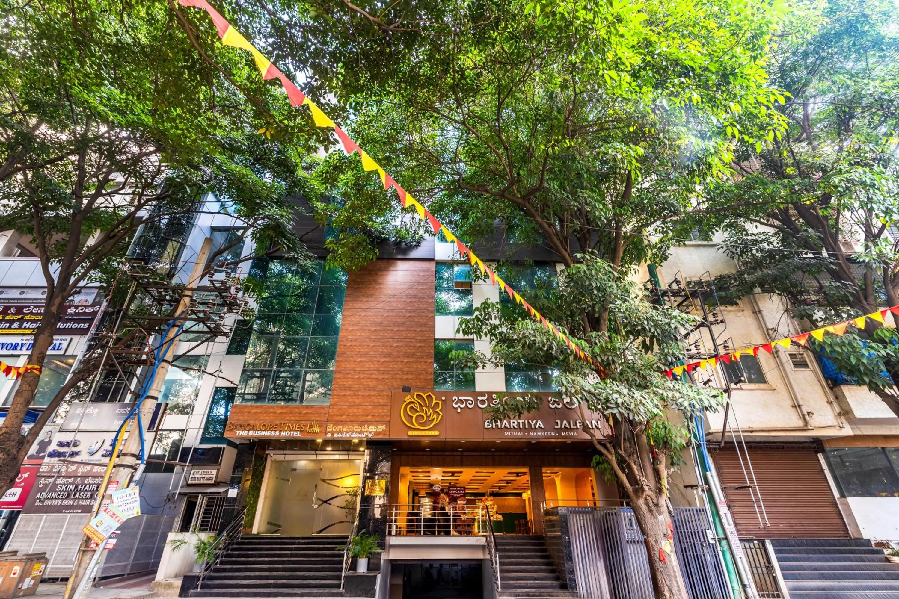 Property building in Bangalore Times by Alaya Stays