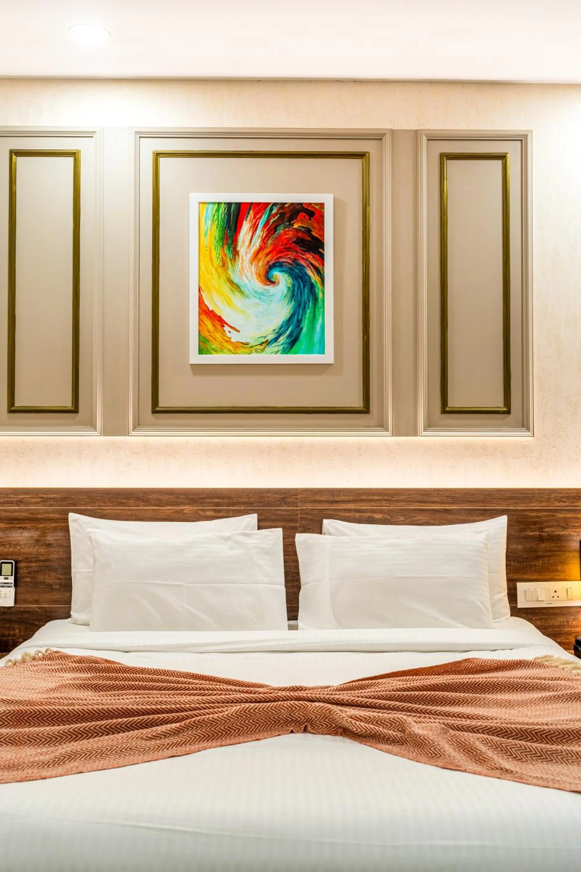 Bedroom, Bed in Bangalore Times by Alaya Stays