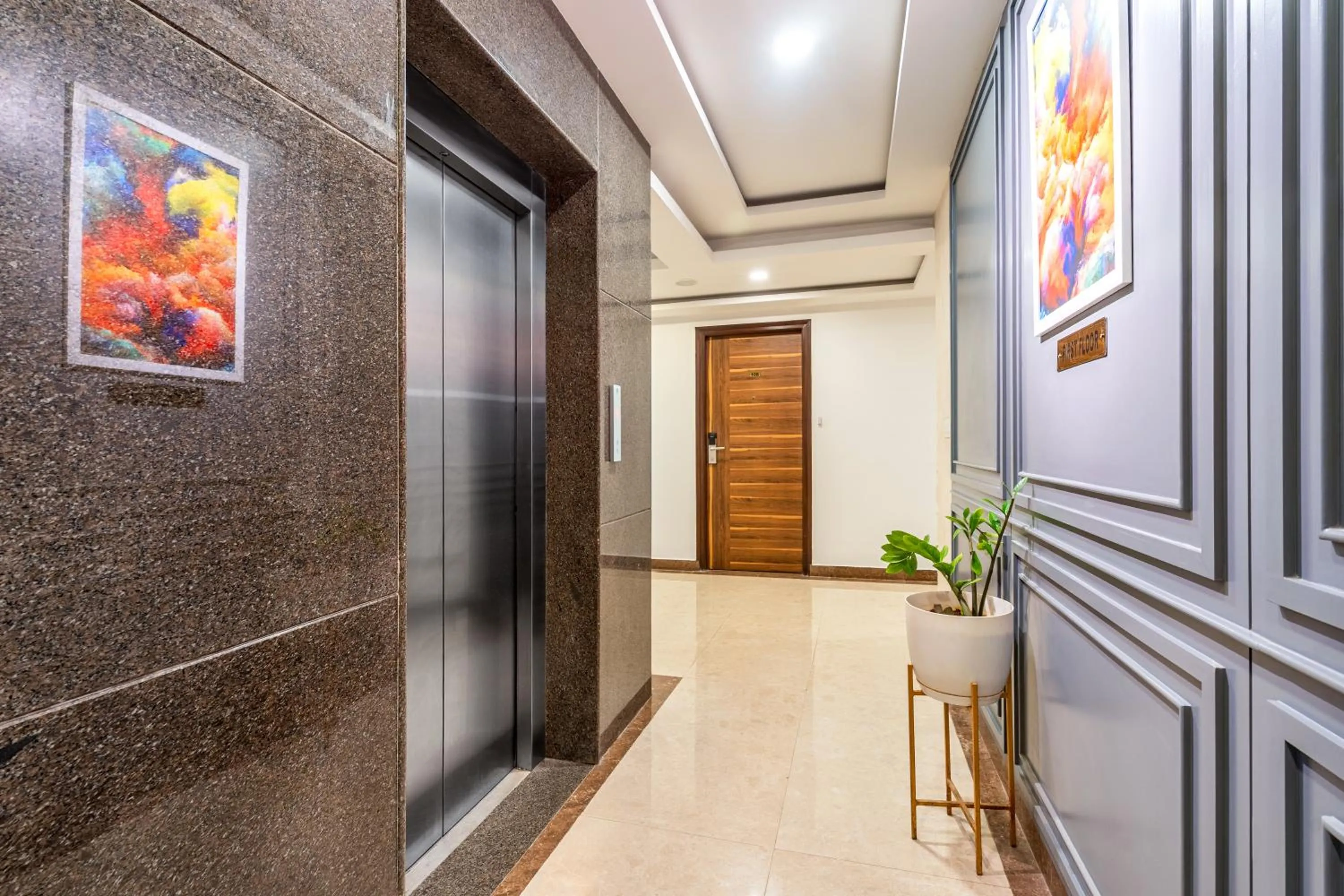 elevator in Bangalore Times by Alaya Stays