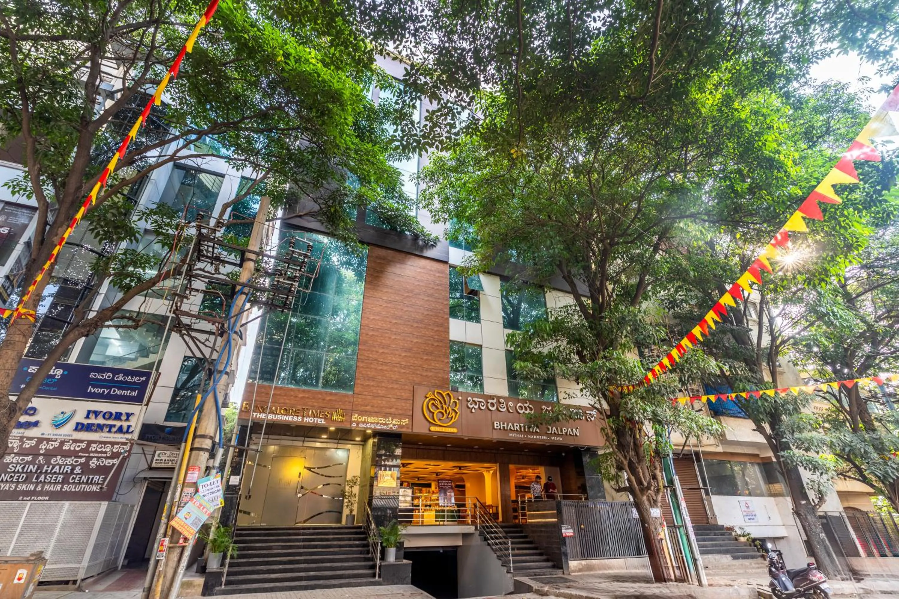 Property building in Bangalore Times by Alaya Stays