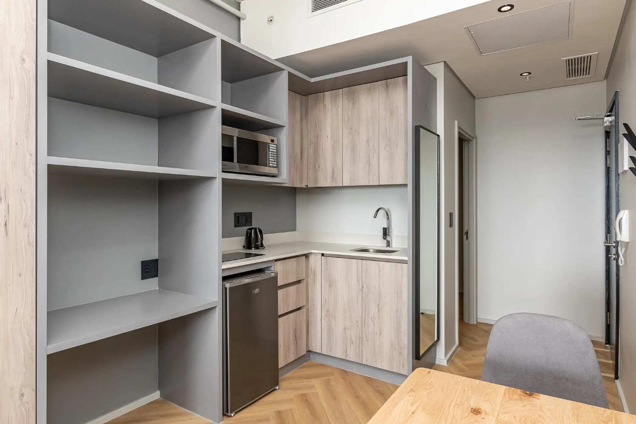 Kitchen or kitchenette in One Thibault Hotel by ITC Hospitality