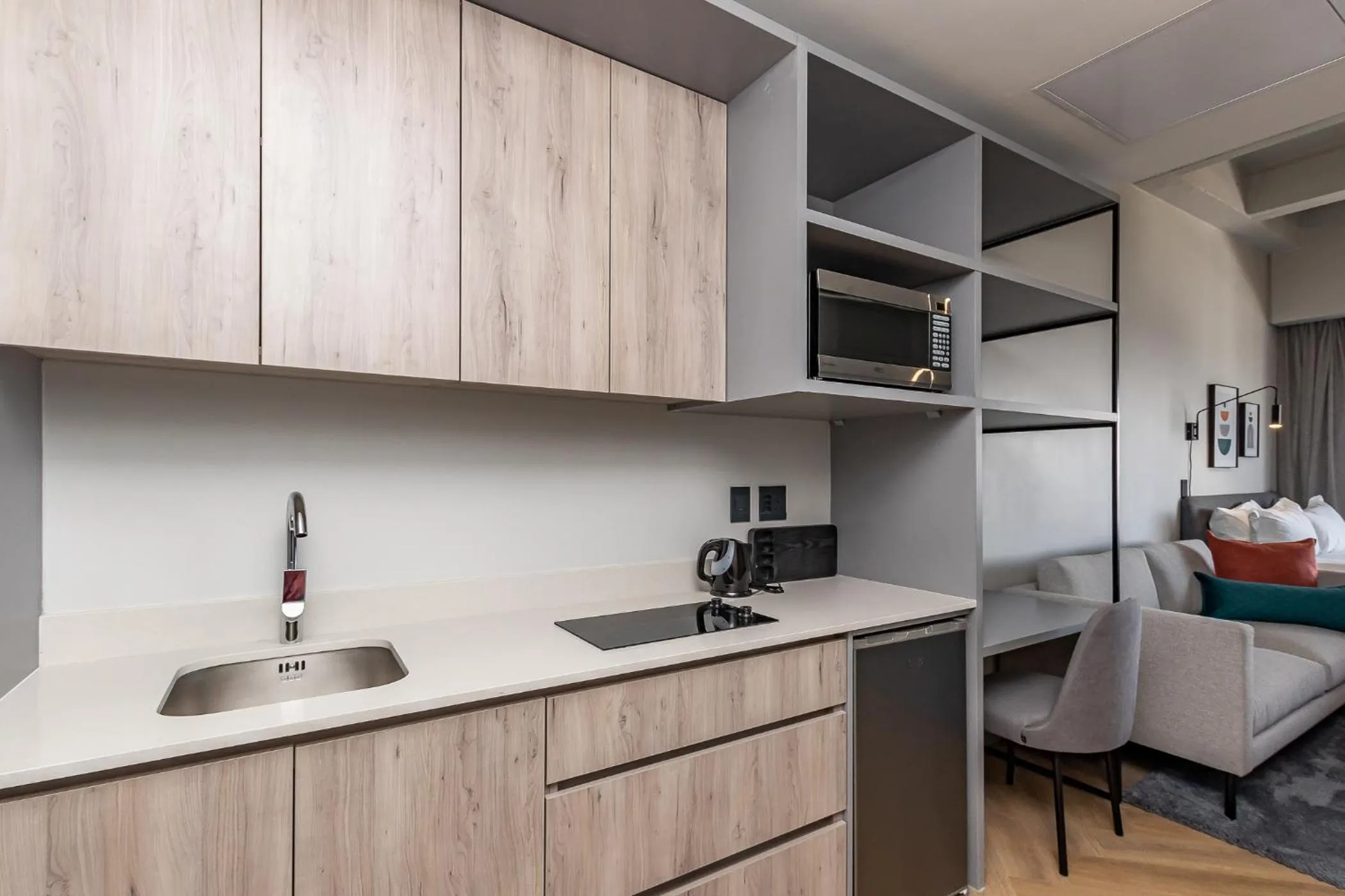 Kitchen or kitchenette in One Thibault Hotel by ITC Hospitality