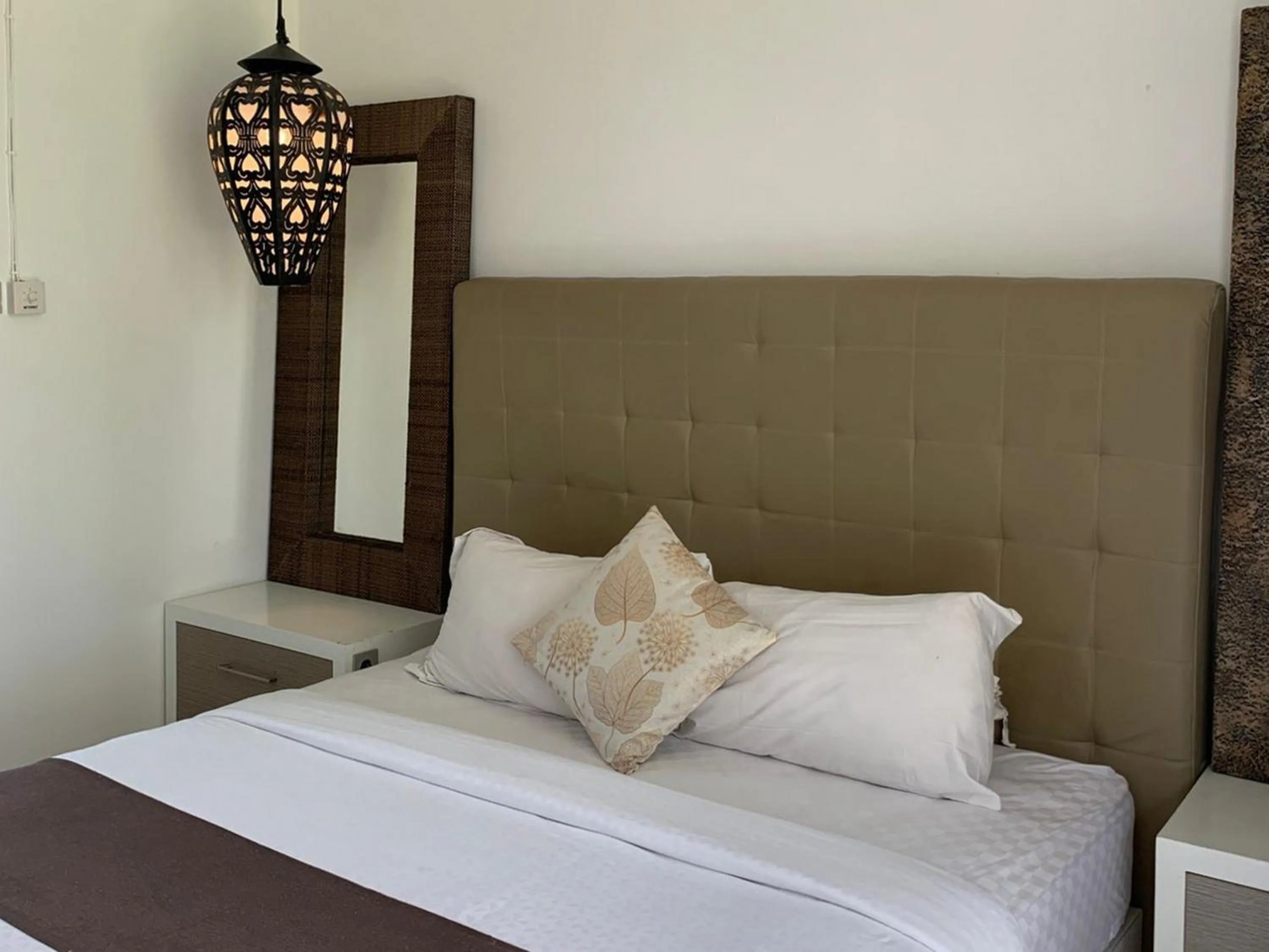 Bedroom, Bed in Sawah Joglo Boutique Villa Mitra RedDoorz