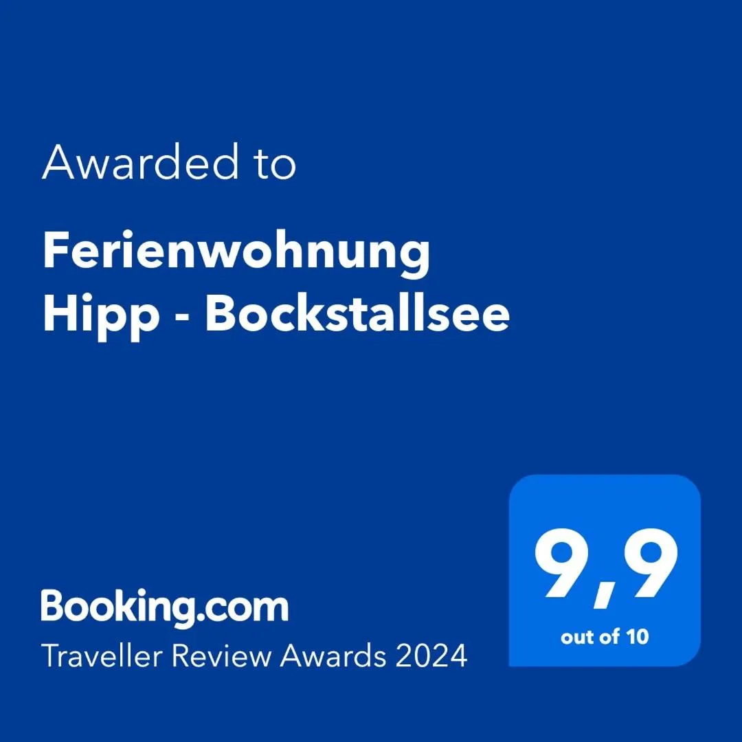 Ferienwohnung Hipp - Bockstallsee