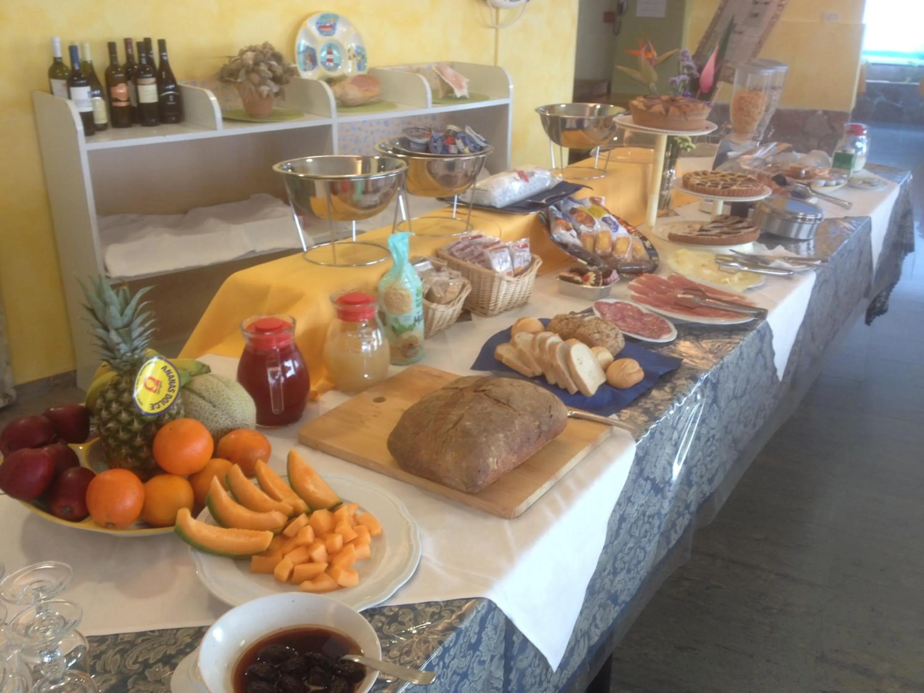 Food in Hotel Strand