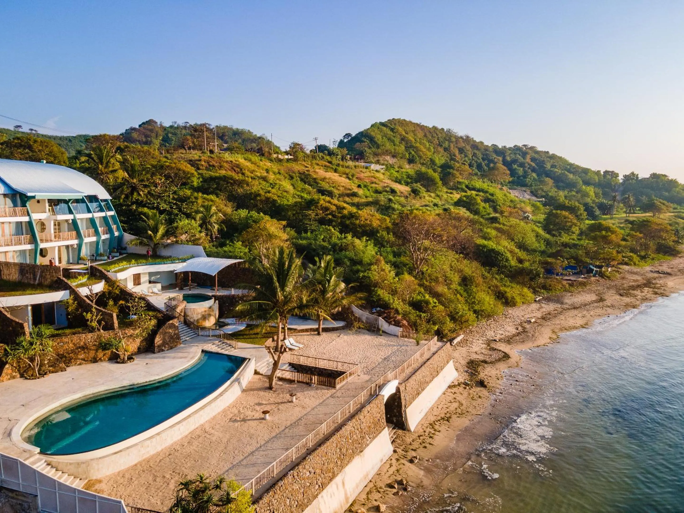 Property building in Inlight Lombok Beach Hotel