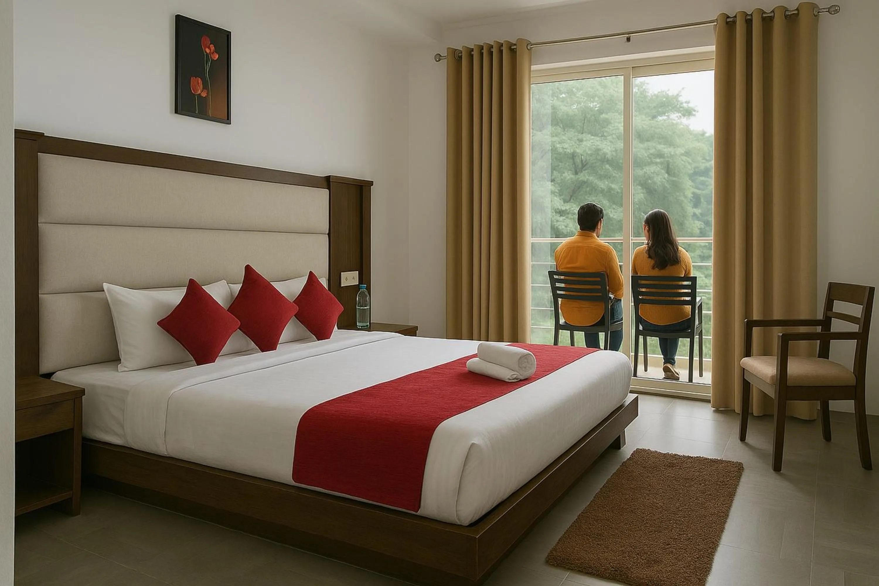 Bedroom in Hotel Cordelia Inn - Swimming Pool & Spa