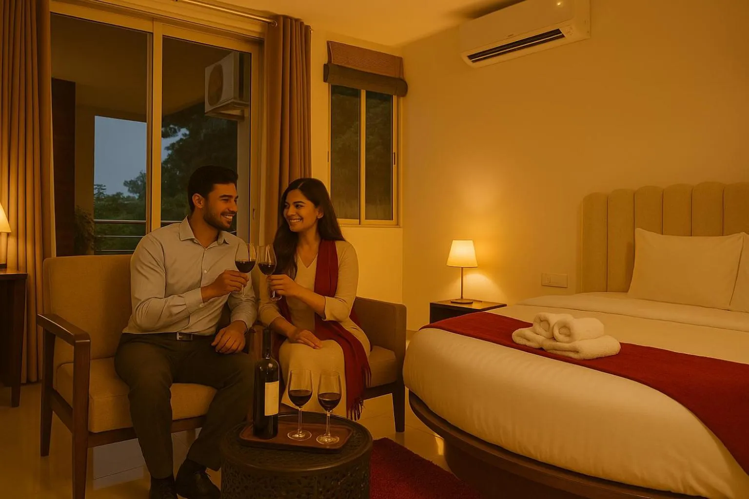 Bedroom in Hotel Cordelia Inn - Swimming Pool & Spa