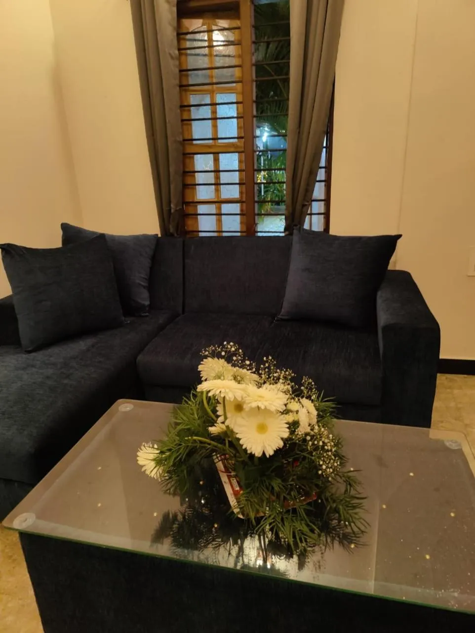 Living room in Orange Valley Plantation Holiday Coorg