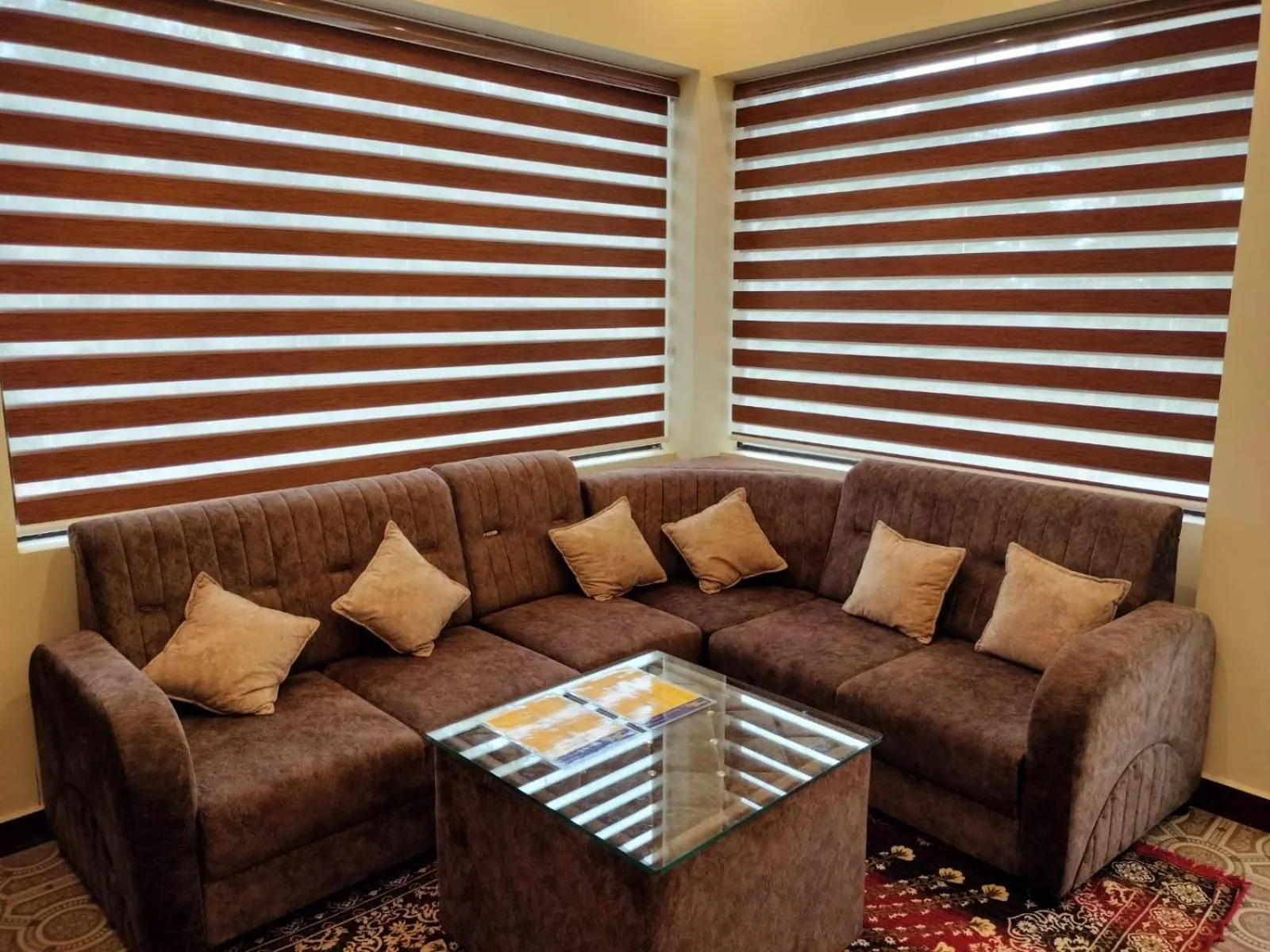 Living room in Orange Valley Plantation Holiday Coorg