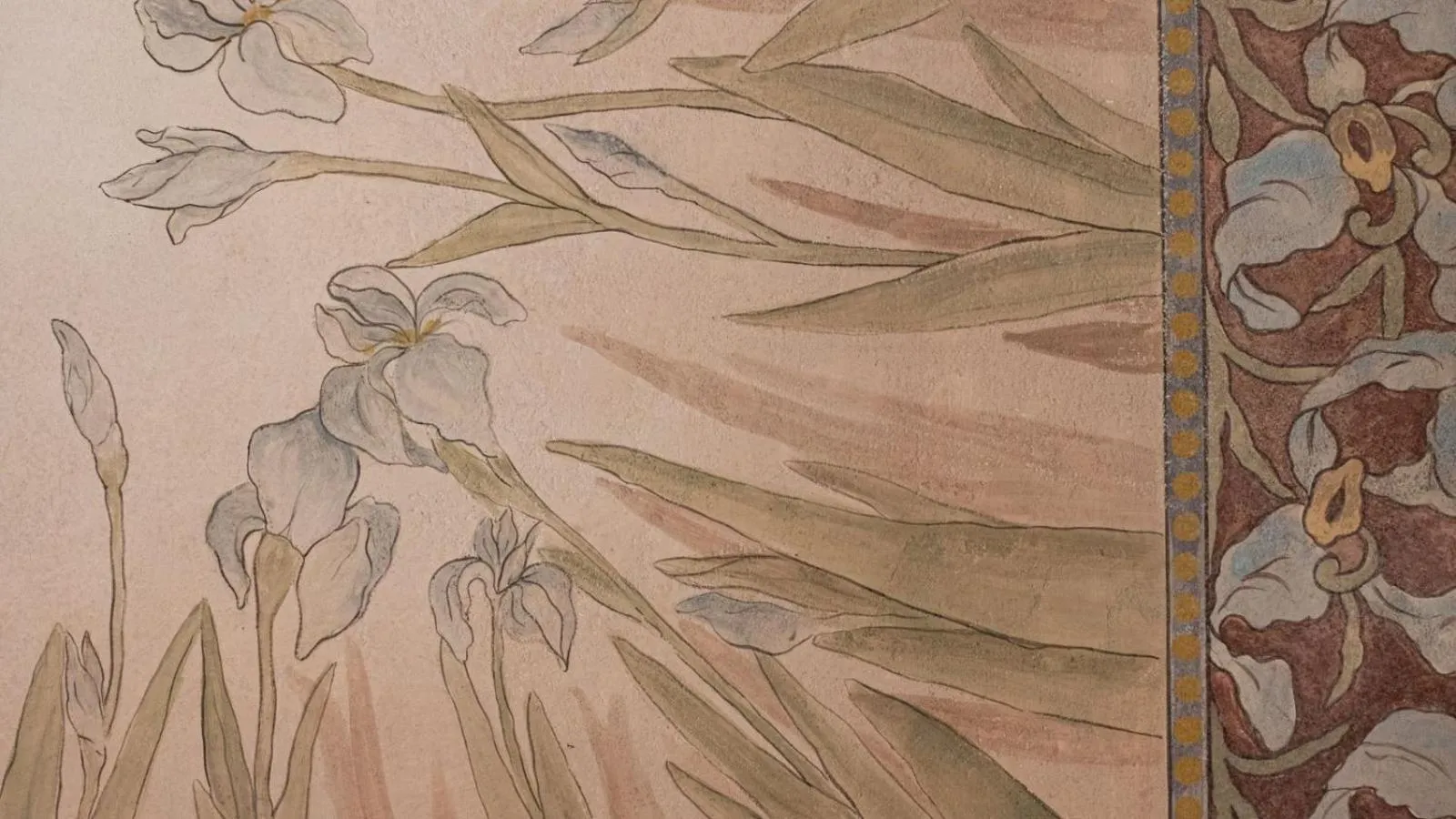 Decorative detail in I Portici Hotel Bologna