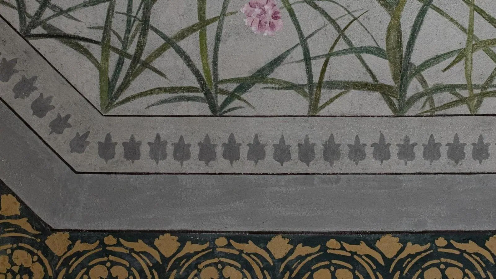 Decorative detail in I Portici Hotel Bologna