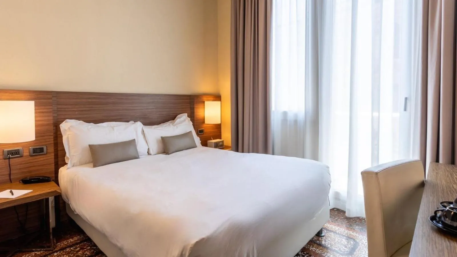 Bed in I Portici Hotel Bologna