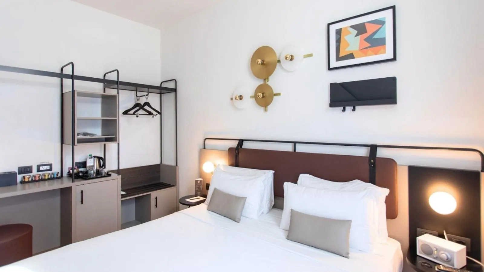 Bed in I Portici Hotel Bologna