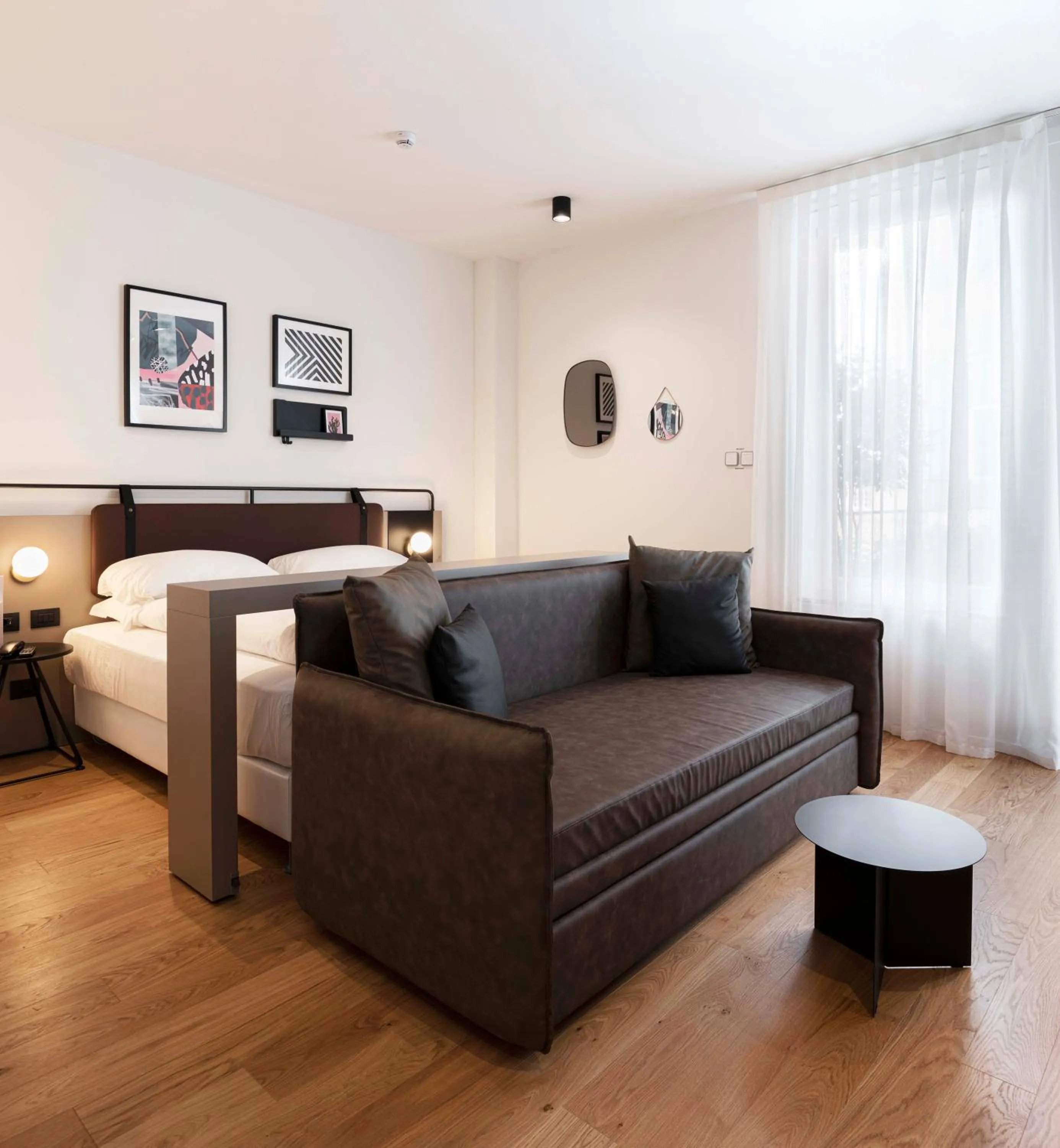 Bedroom, Bed in I Portici Hotel Bologna