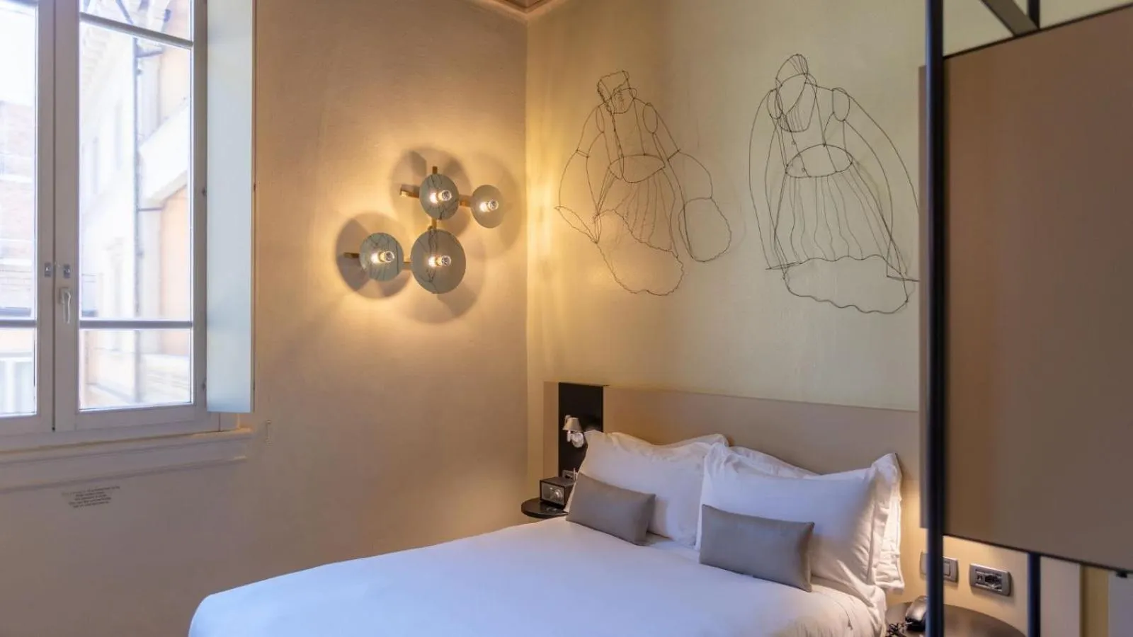 Bed in I Portici Hotel Bologna