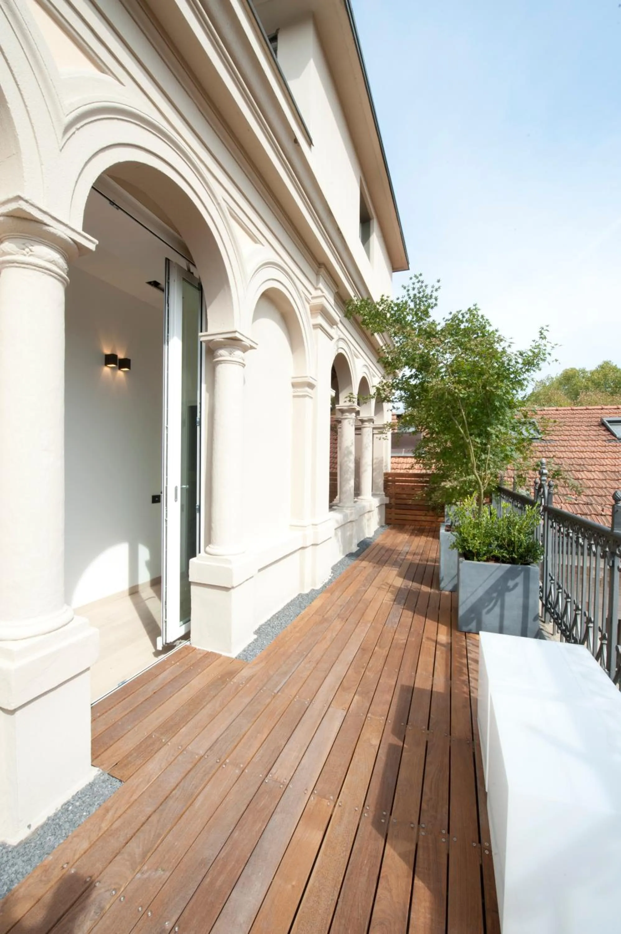 Balcony/Terrace in I Portici Hotel Bologna