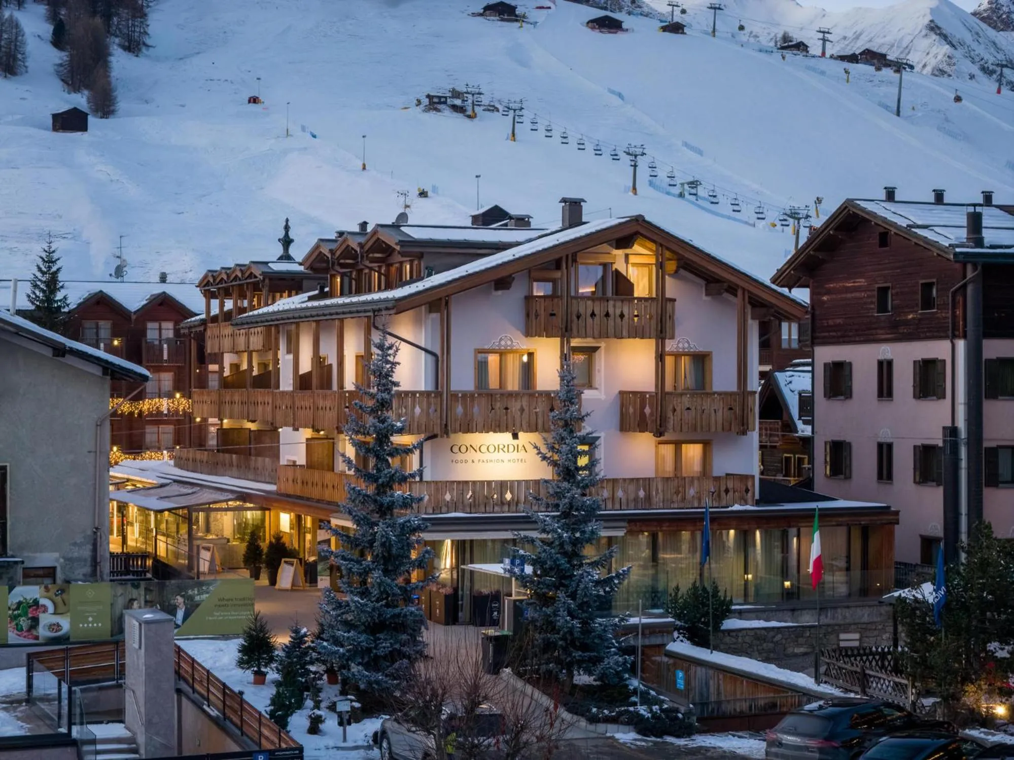 Property building in Hotel Concordia