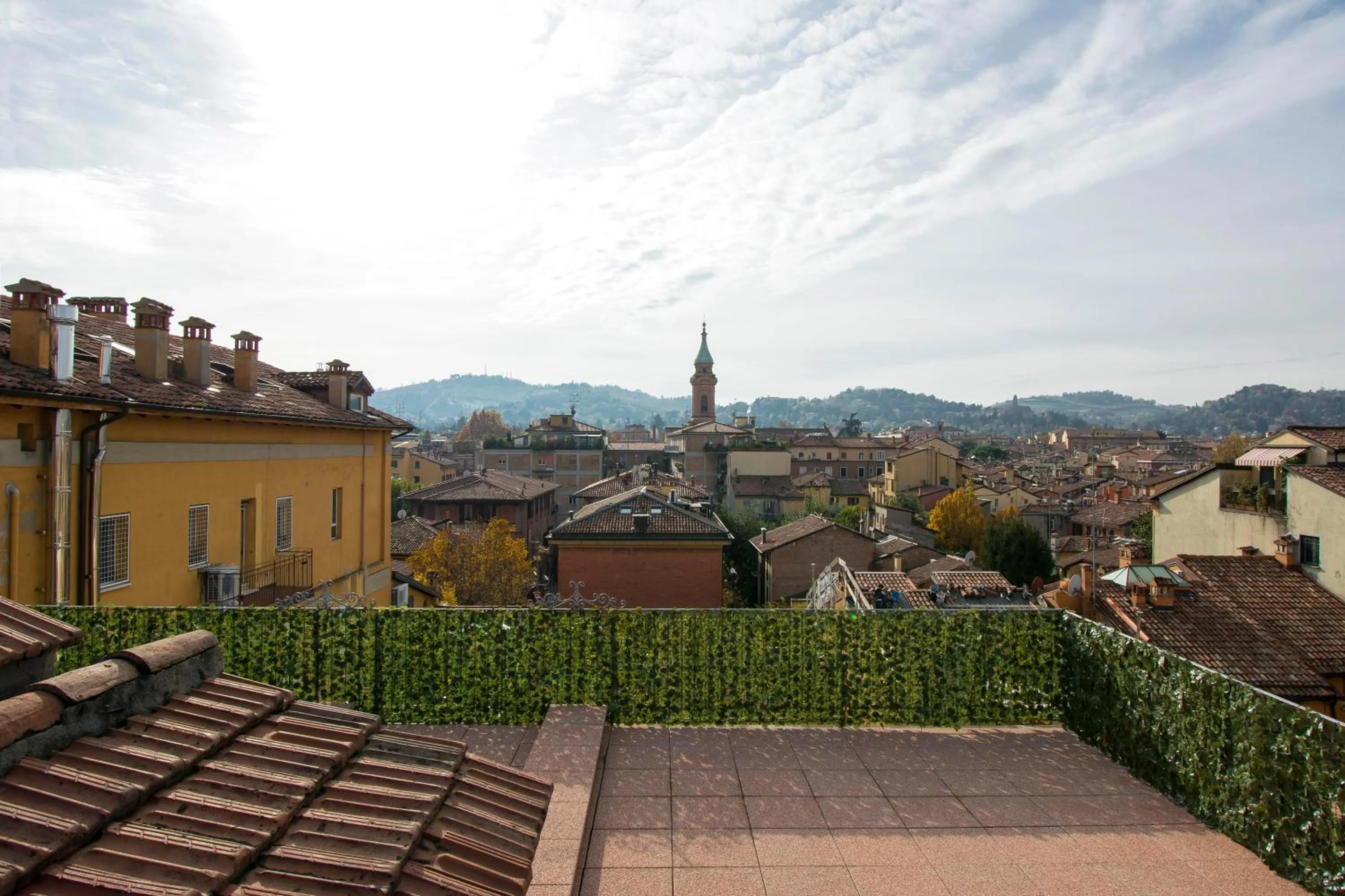 Balcony/Terrace in Hotel Pedrini