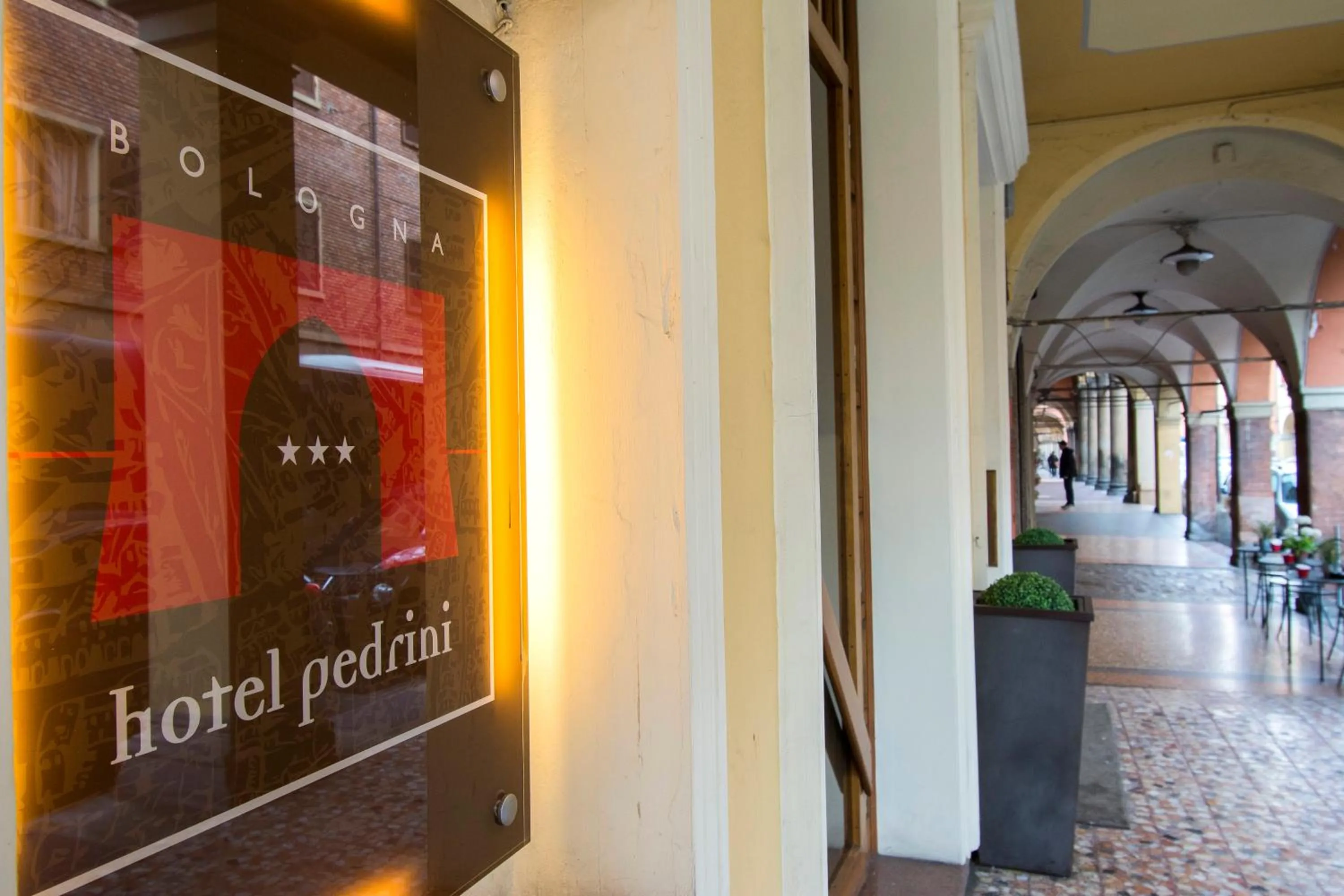 Property building in Hotel Pedrini