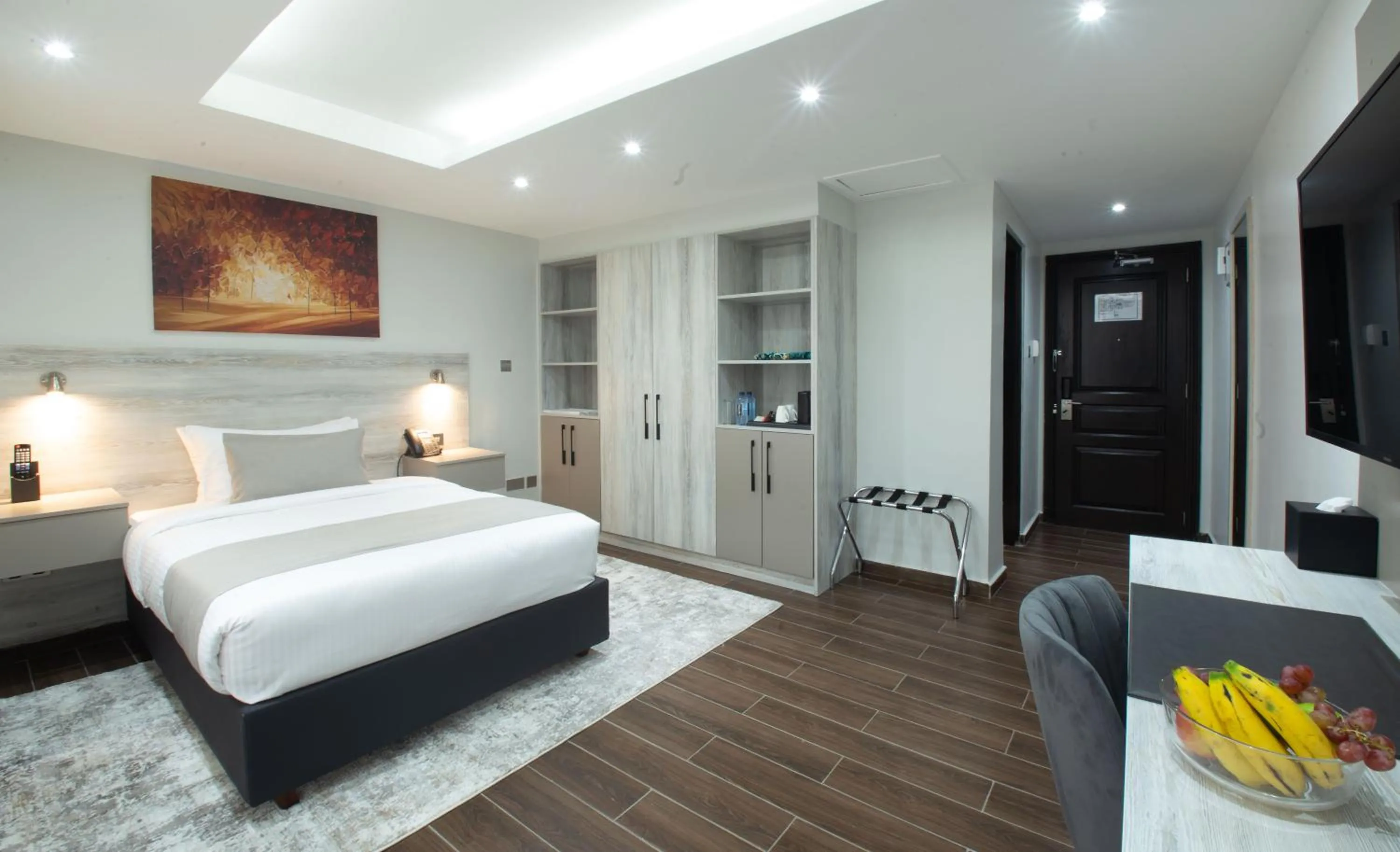 Bed in Hotel Mokka City