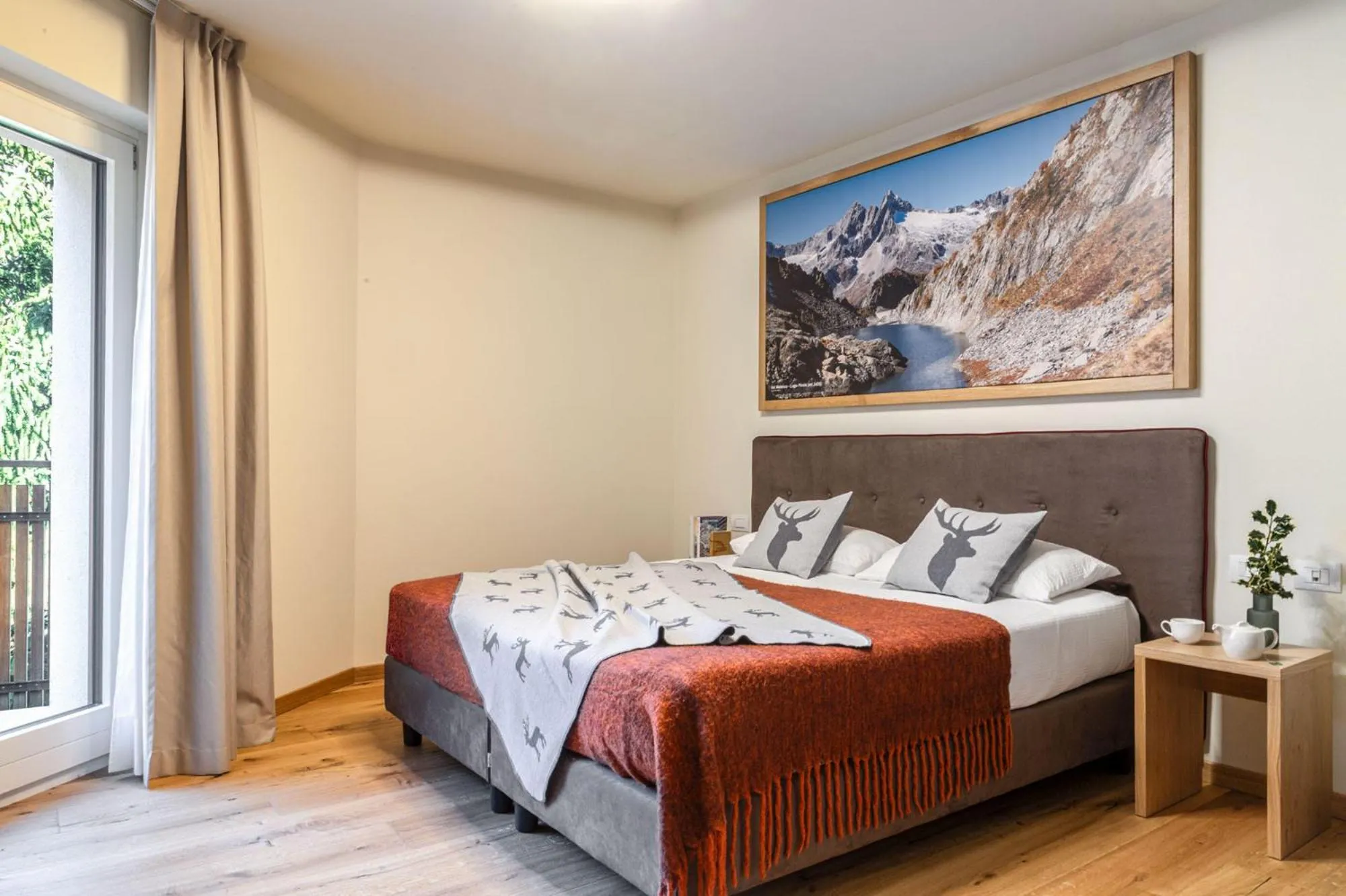 Bed in Meublè La Betulla