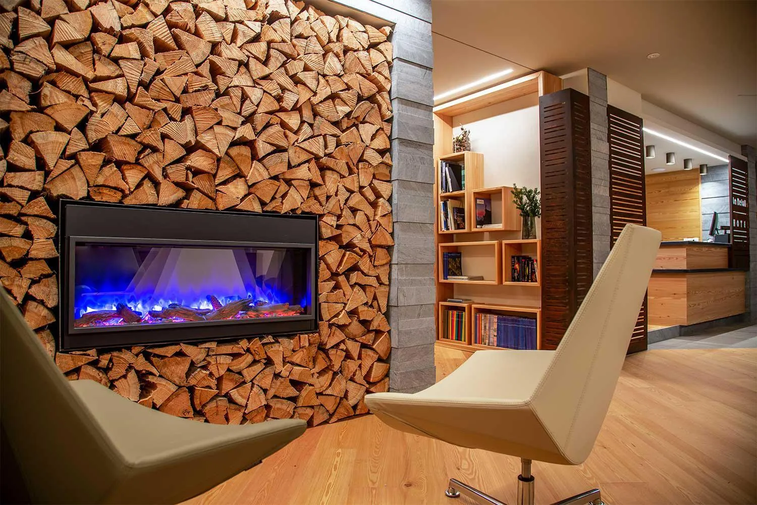 Lobby or reception in Meublè La Betulla