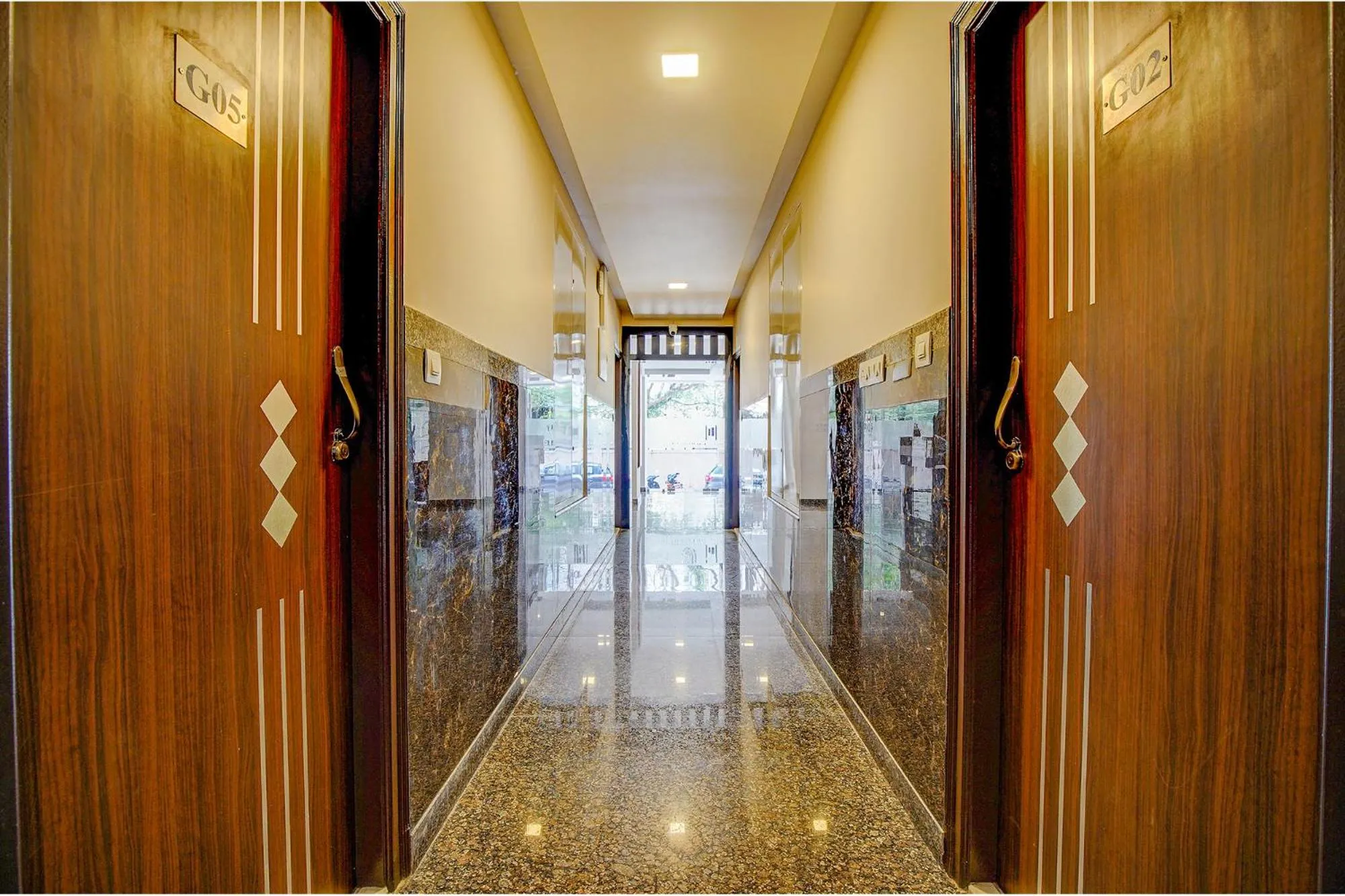 Lobby or reception in FabHotel Greenwood Xpress Inn - Nr Manipal Hospital