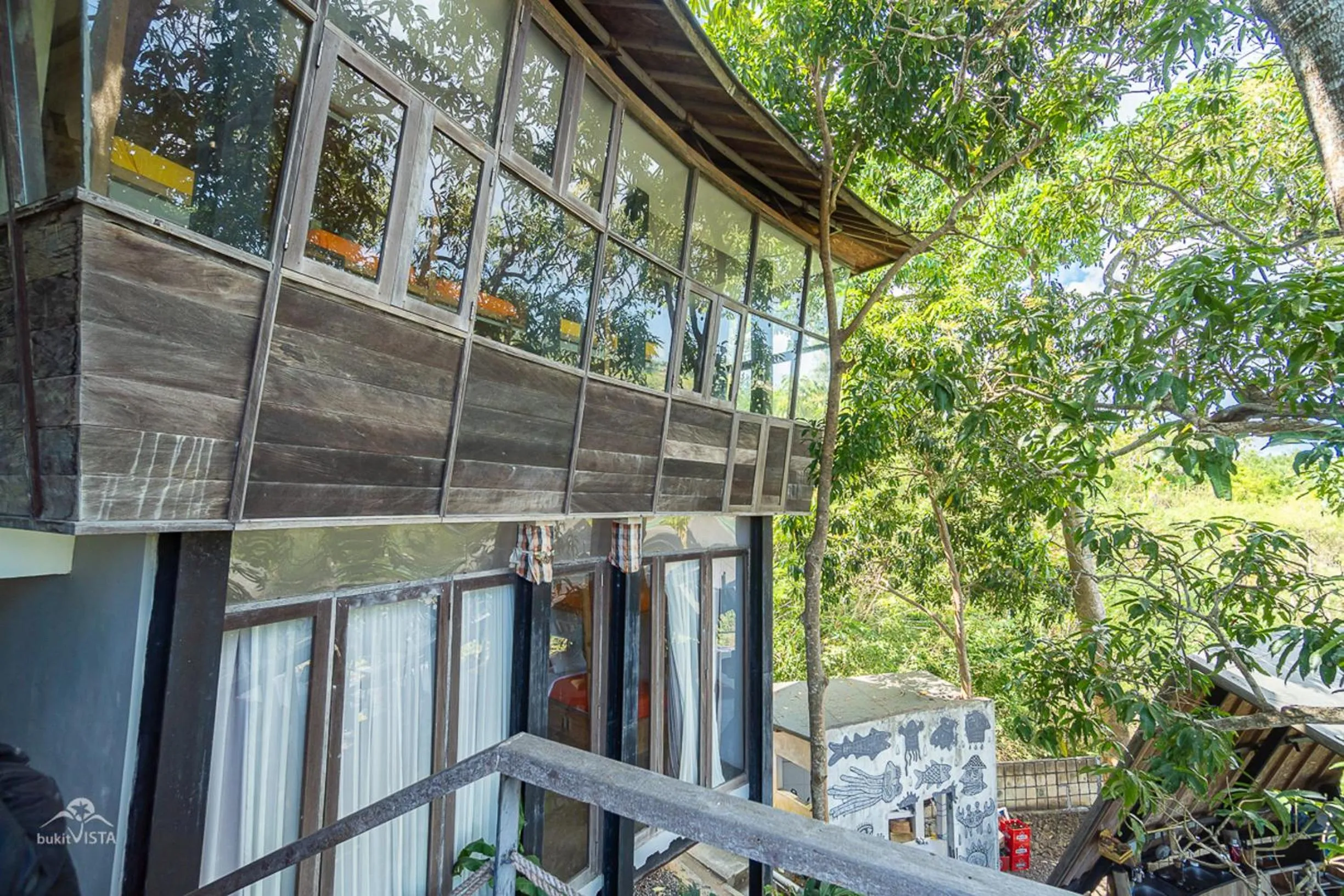 Balcony/Terrace in Bong Hostel Nusa Lembongan by Bukit Vista