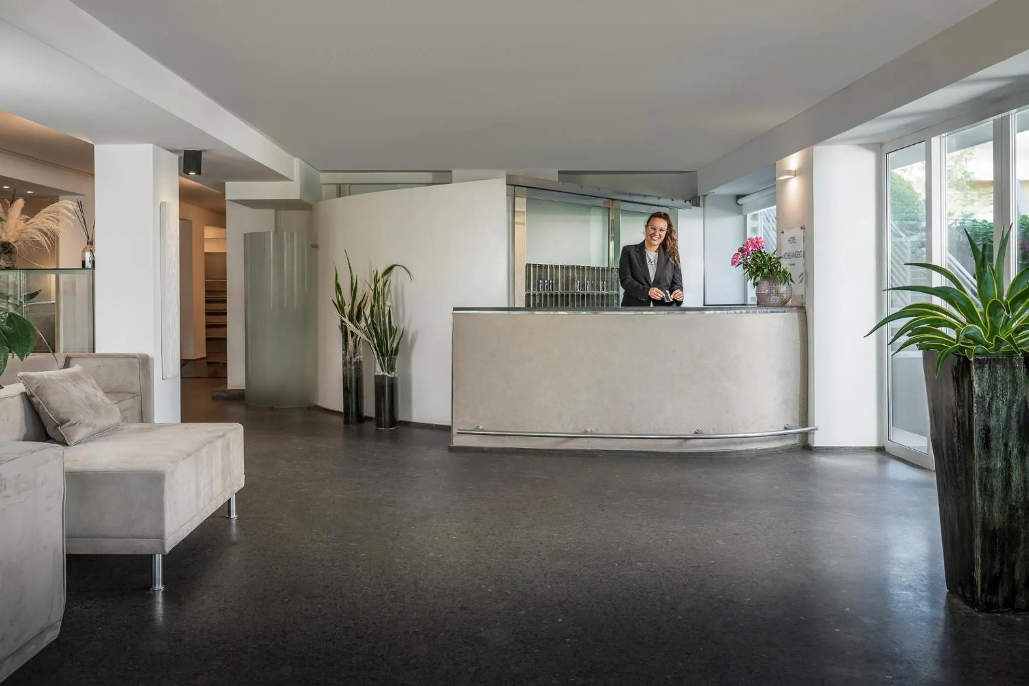 Lobby or reception in Hotel Michelangelo