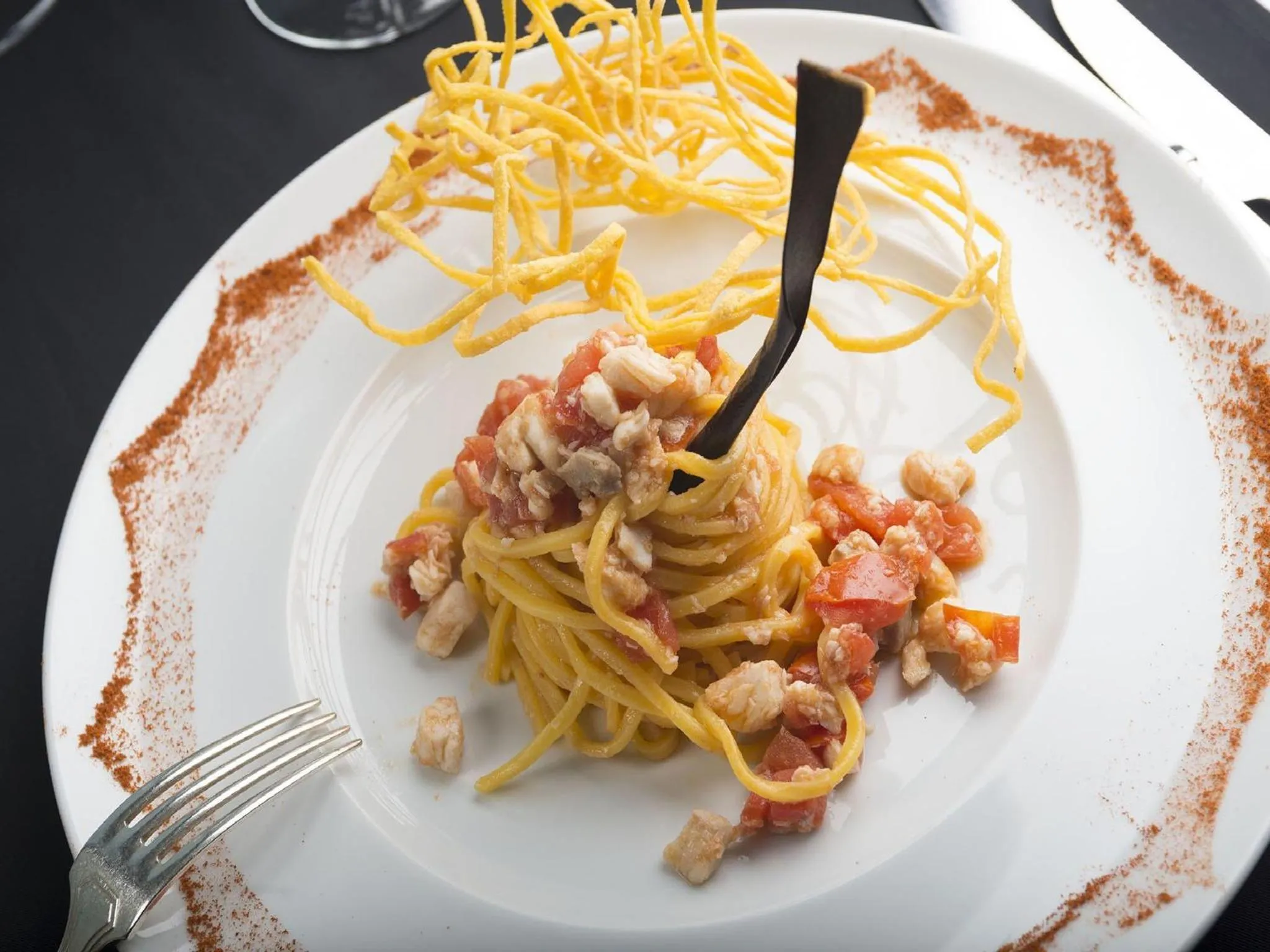 Food close-up in Hotel Michelangelo