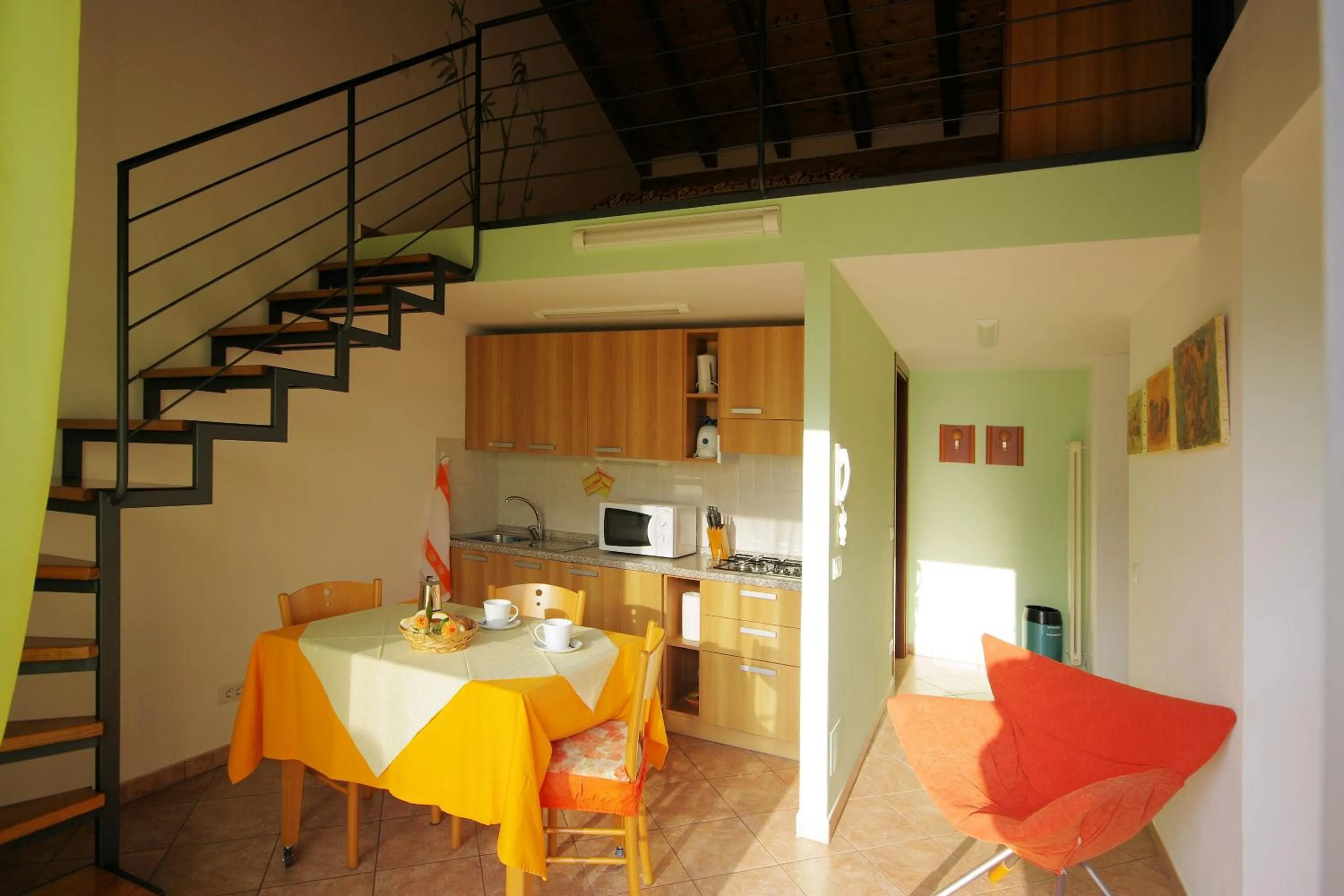 Dining area in Residence Celeste