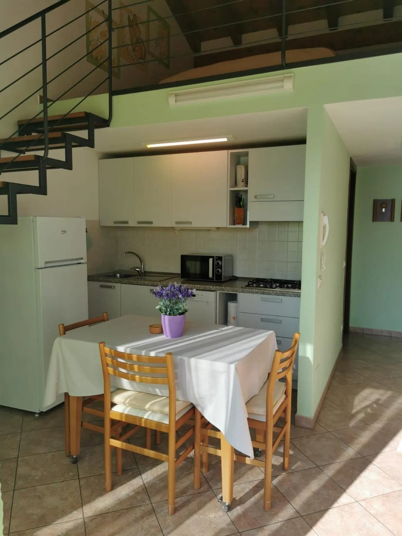 Kitchen or kitchenette in Residence Celeste Lake View Apartments