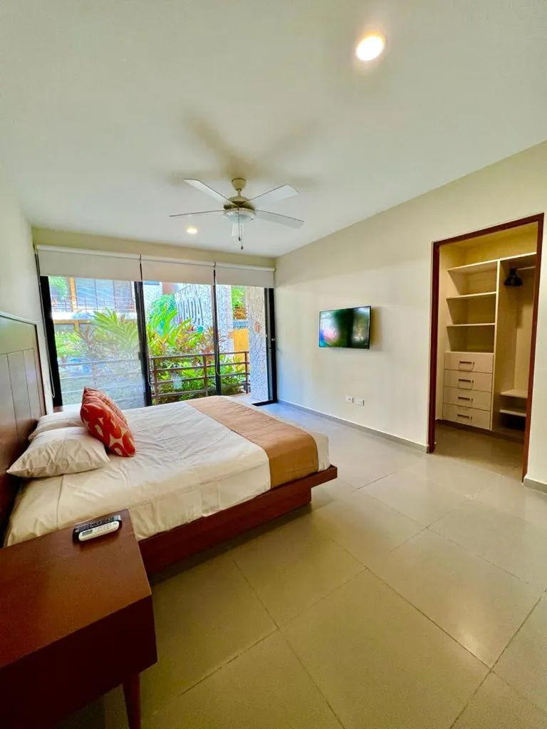 Bed in Lujoso departamento en el corazón de Playa