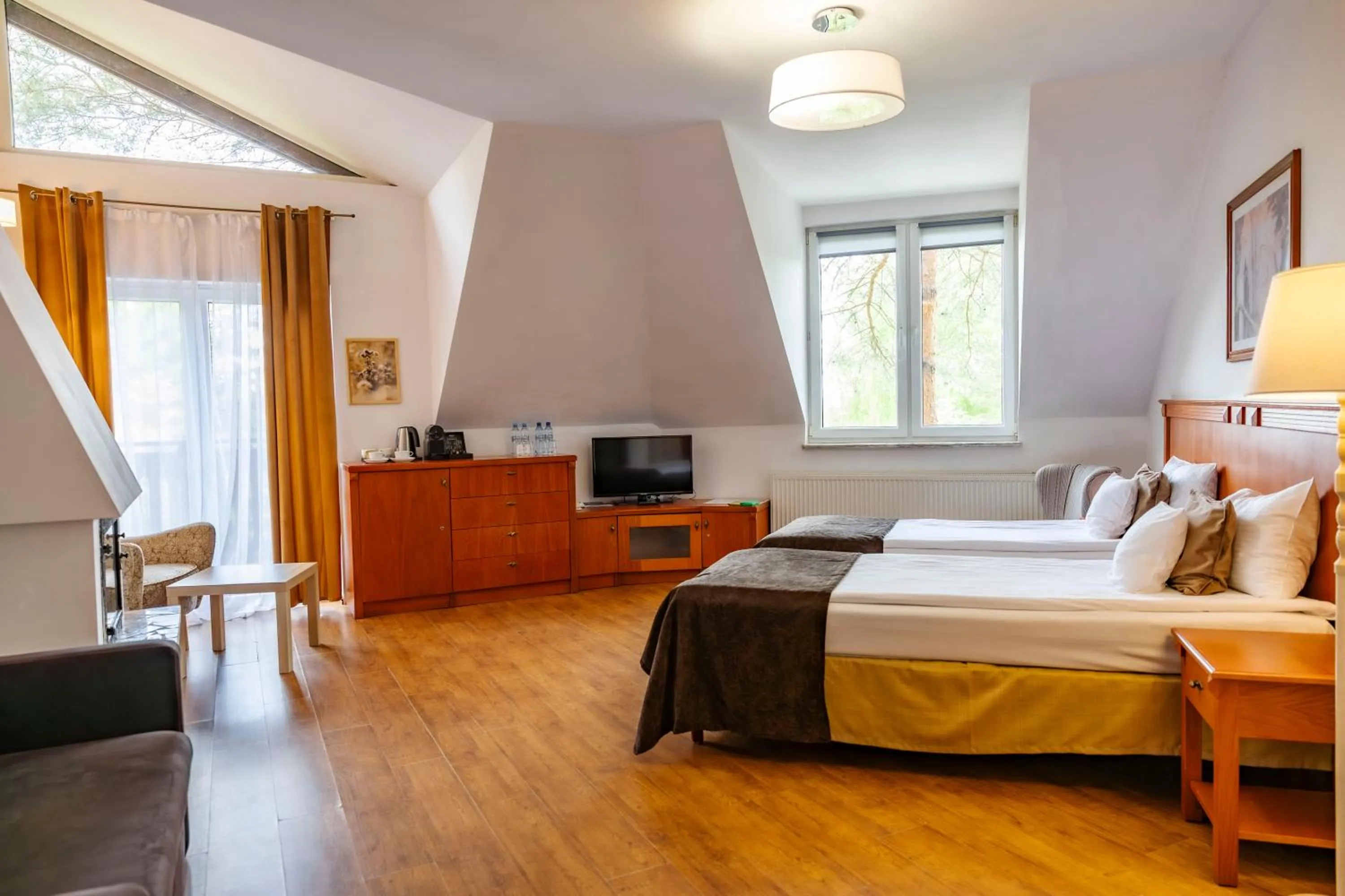 Bedroom, Bed in Hotel Masuria