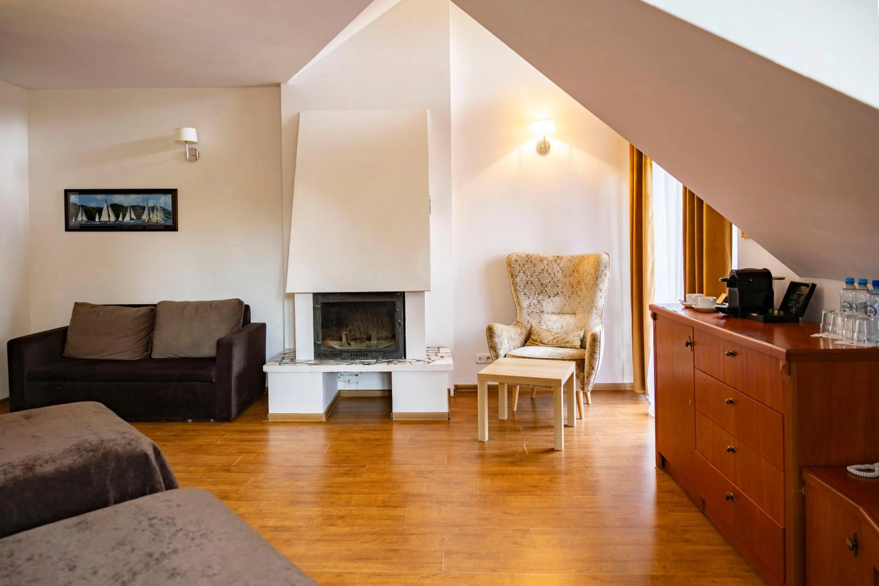 Seating area in Hotel Masuria