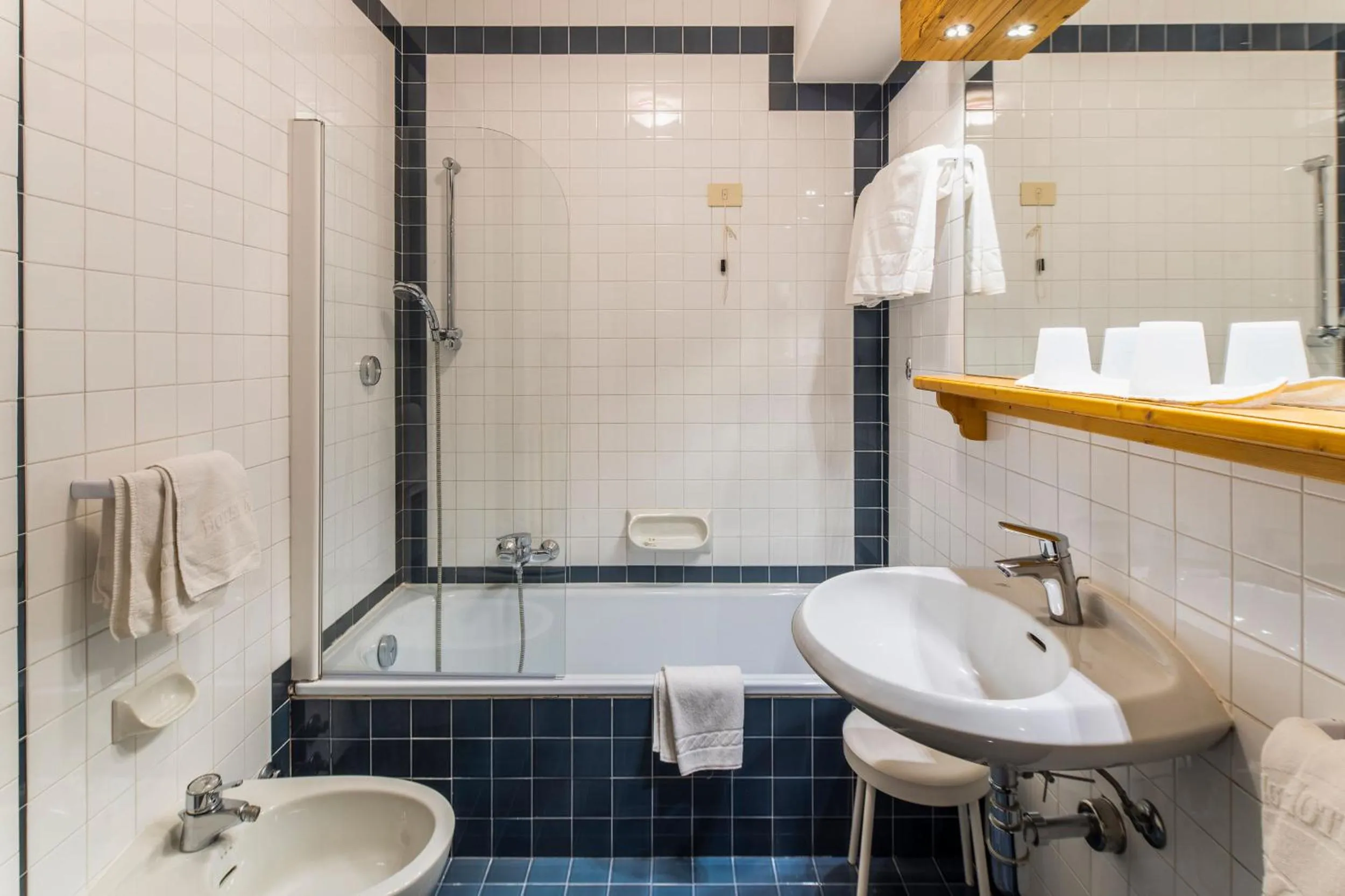 Bathroom in Hotel Menardi